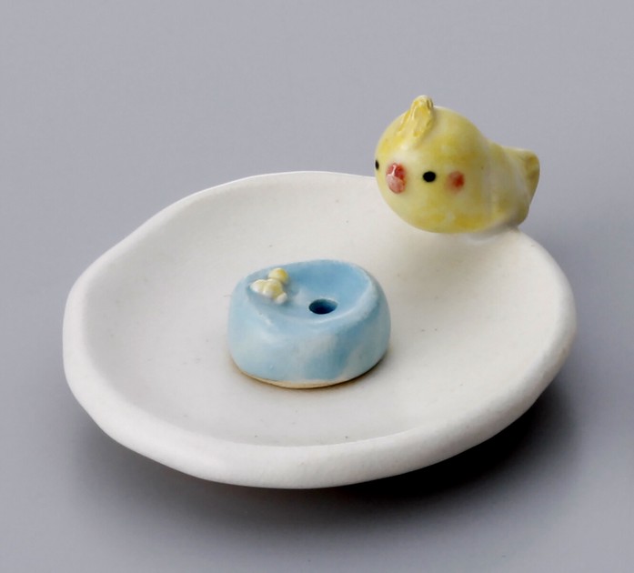 小鸚鵡線香座