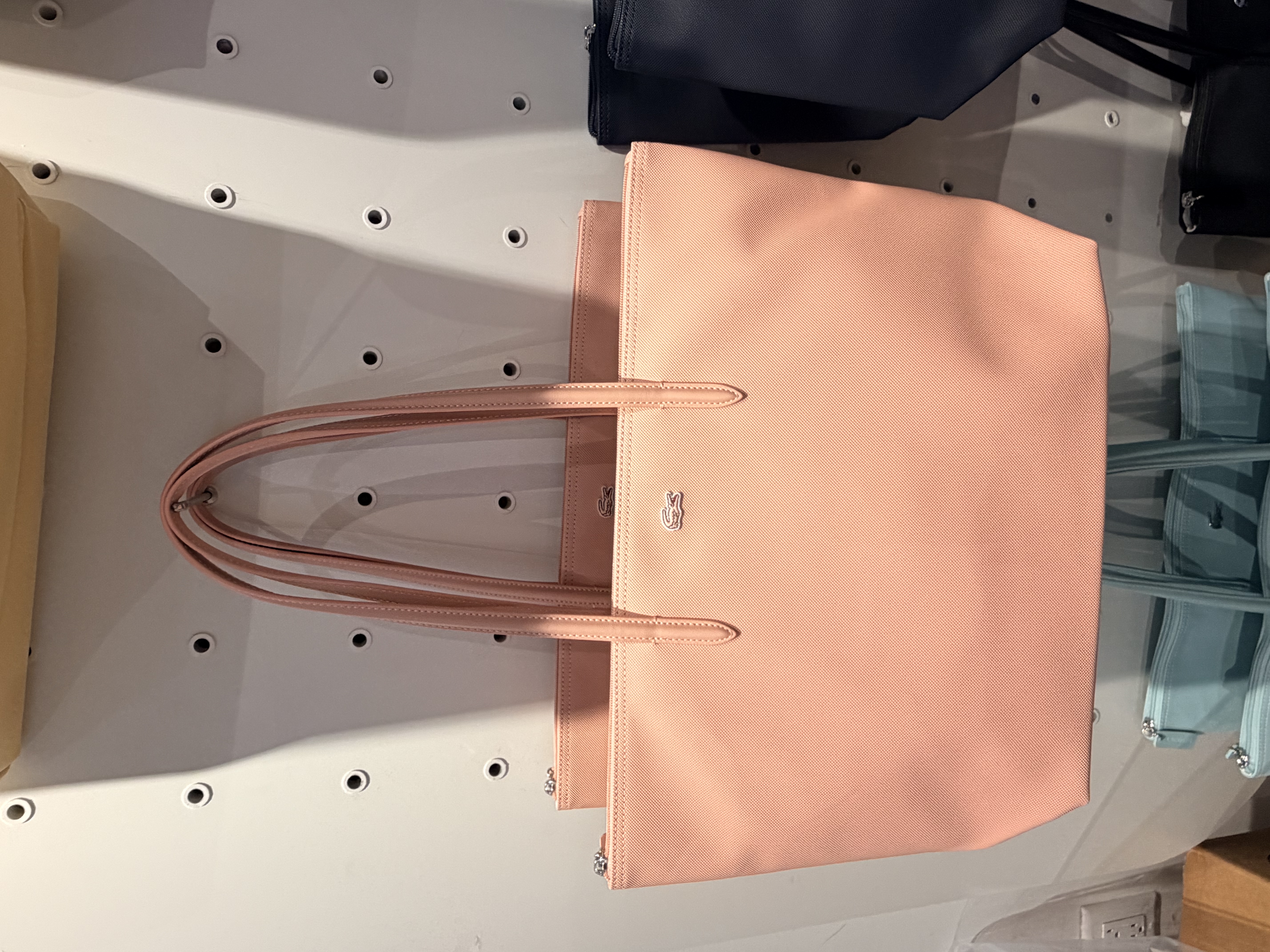 LACOSTE 防潑水Tote 袋