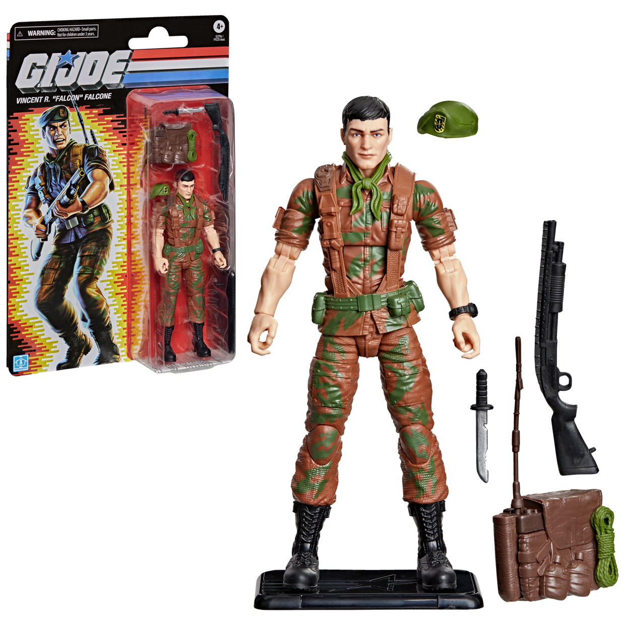 預訂商品 G.I. Joe CS Retro Cardback Vincent R. “Falcon” Falcone