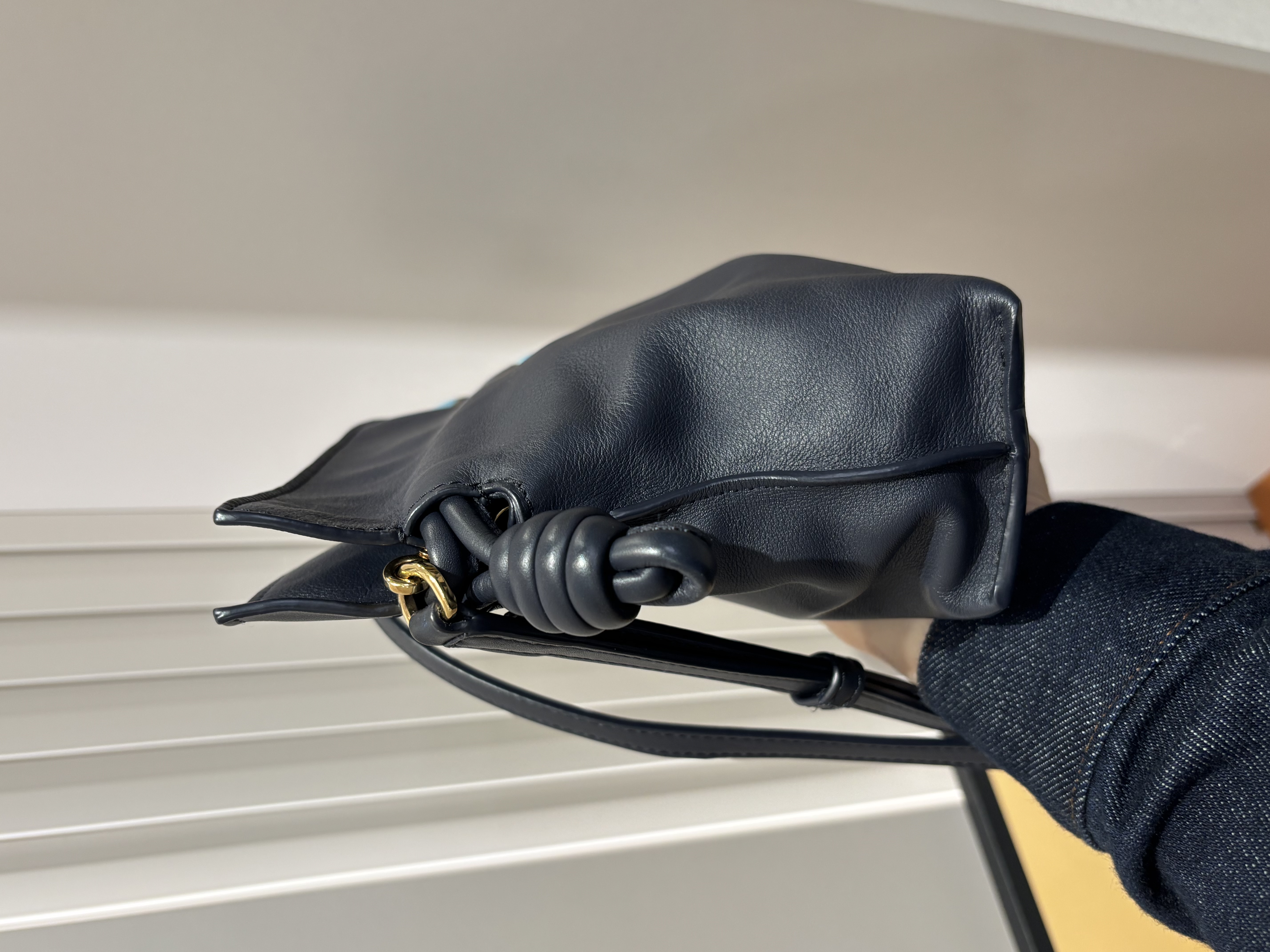 Loewe flamenco clutch 