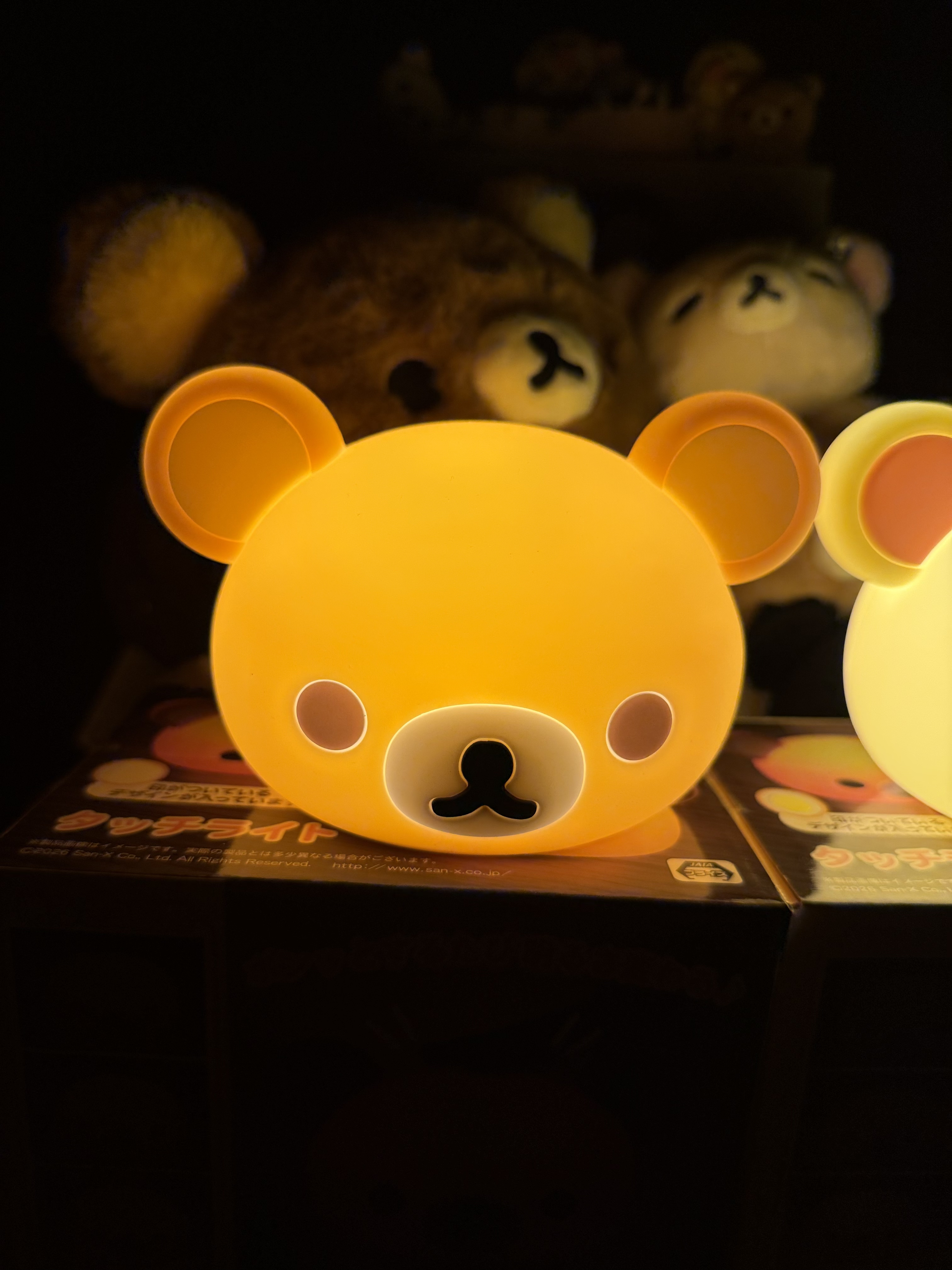 《現貨》全新Rilakkuma 景品頭型小夜燈