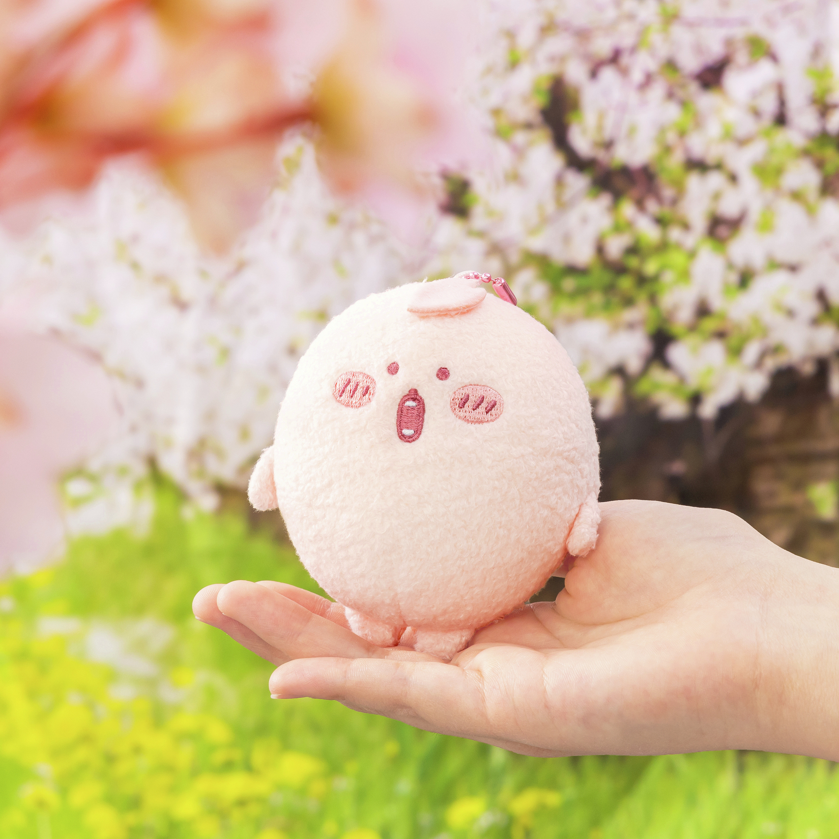 現貨｜Nagano Market 櫻花系列 🌸 櫻花白熊 八哥 可樂餅吊飾