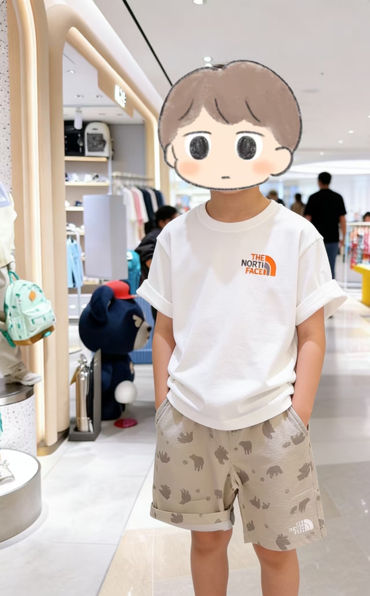 0679 韓TNF 防曬速乾冷感親子