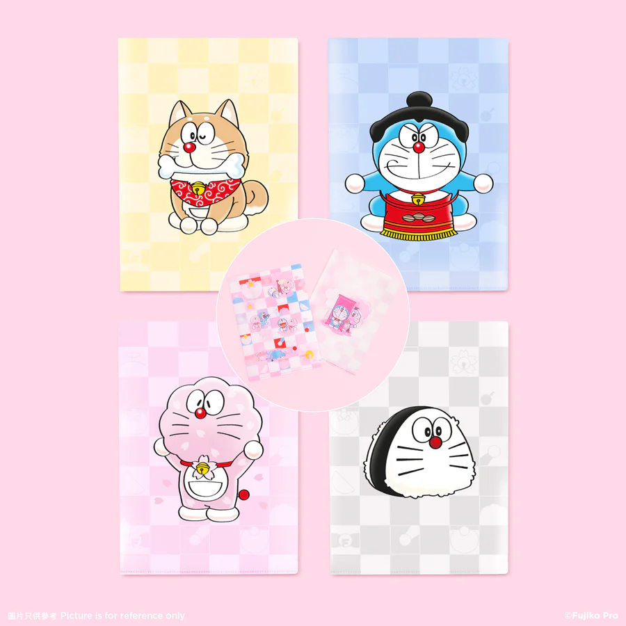 [預購] 多啦A夢櫻花限定 A4 Folder 文件夾 盲抽 Doraemon