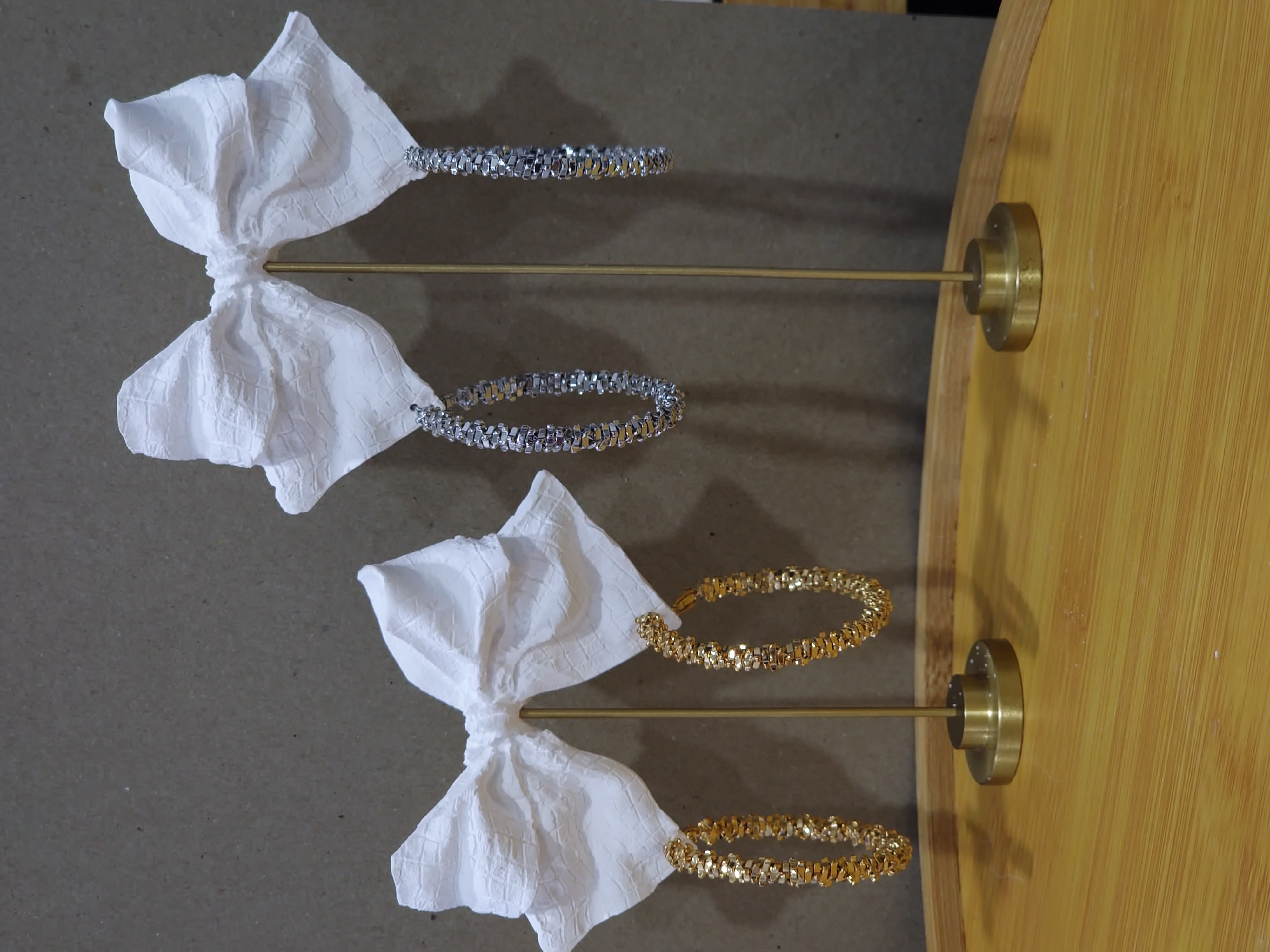 Luxe Sparkle Hoop Earrings