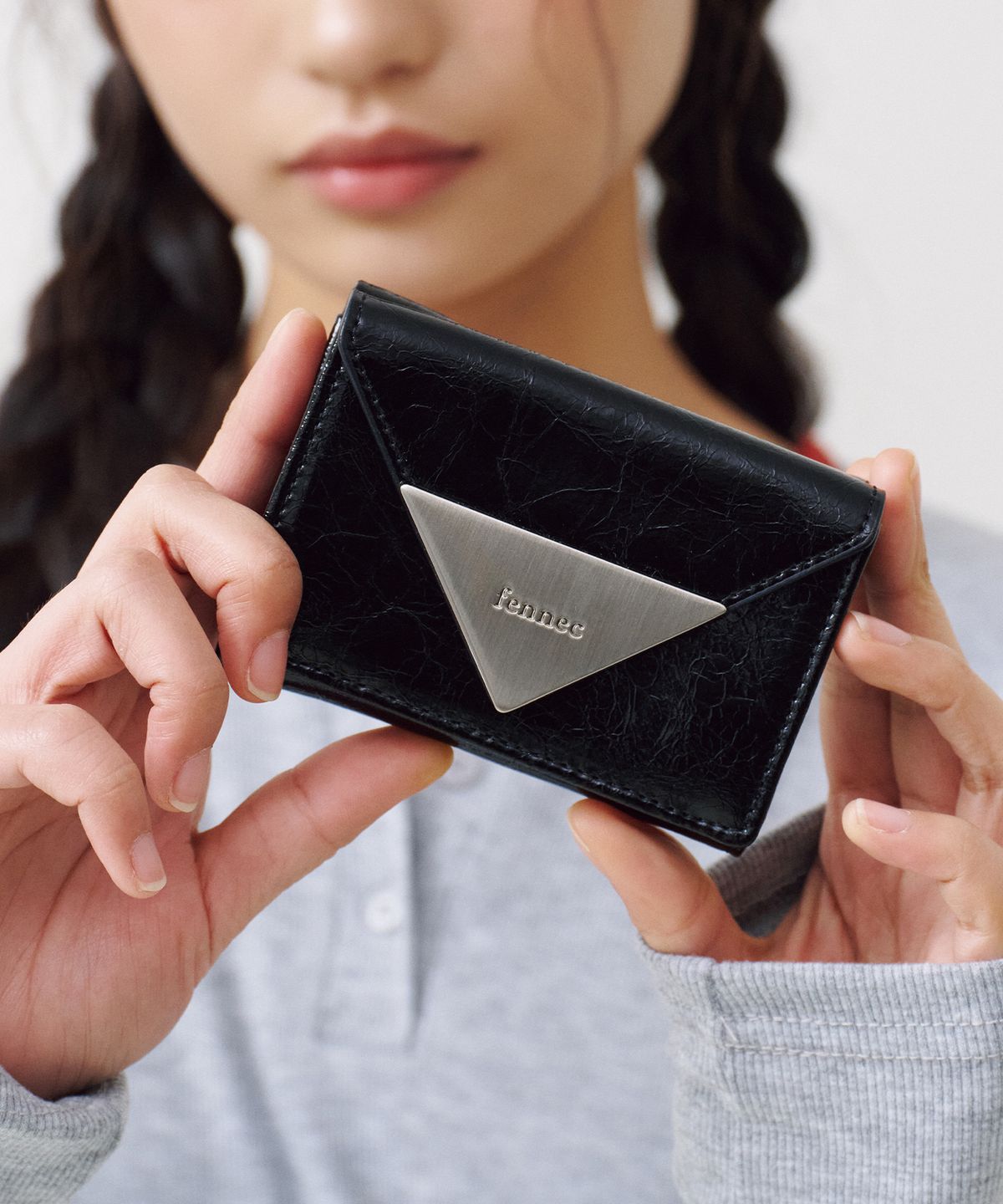🇰🇷訂購｜fennec 26新色｜CRINKLE TRIANGLE TRIPLE WALLET 20色