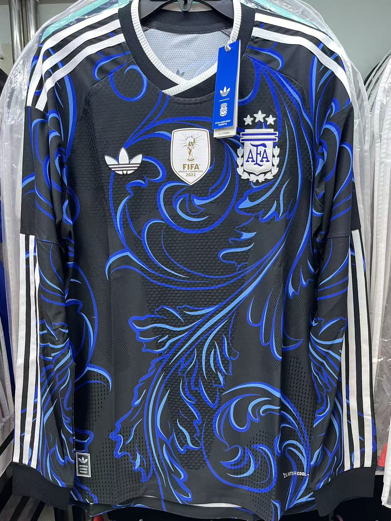 2026 Argentina Away Long Sleeve Authentic Shirt