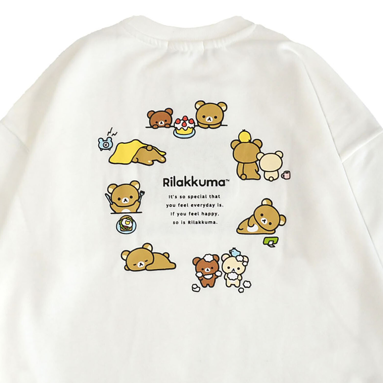 日版 鬆弛熊 刺繡長袖衛衣(全1款)