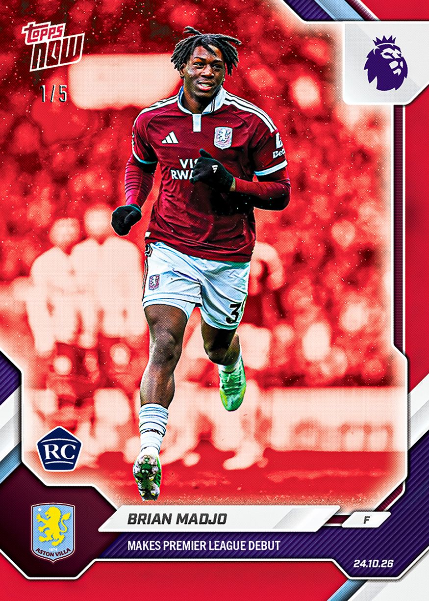 Brian Madjo - 2026-27 Premier League Topps NOW® #53 英超地標戰 RC【團購】