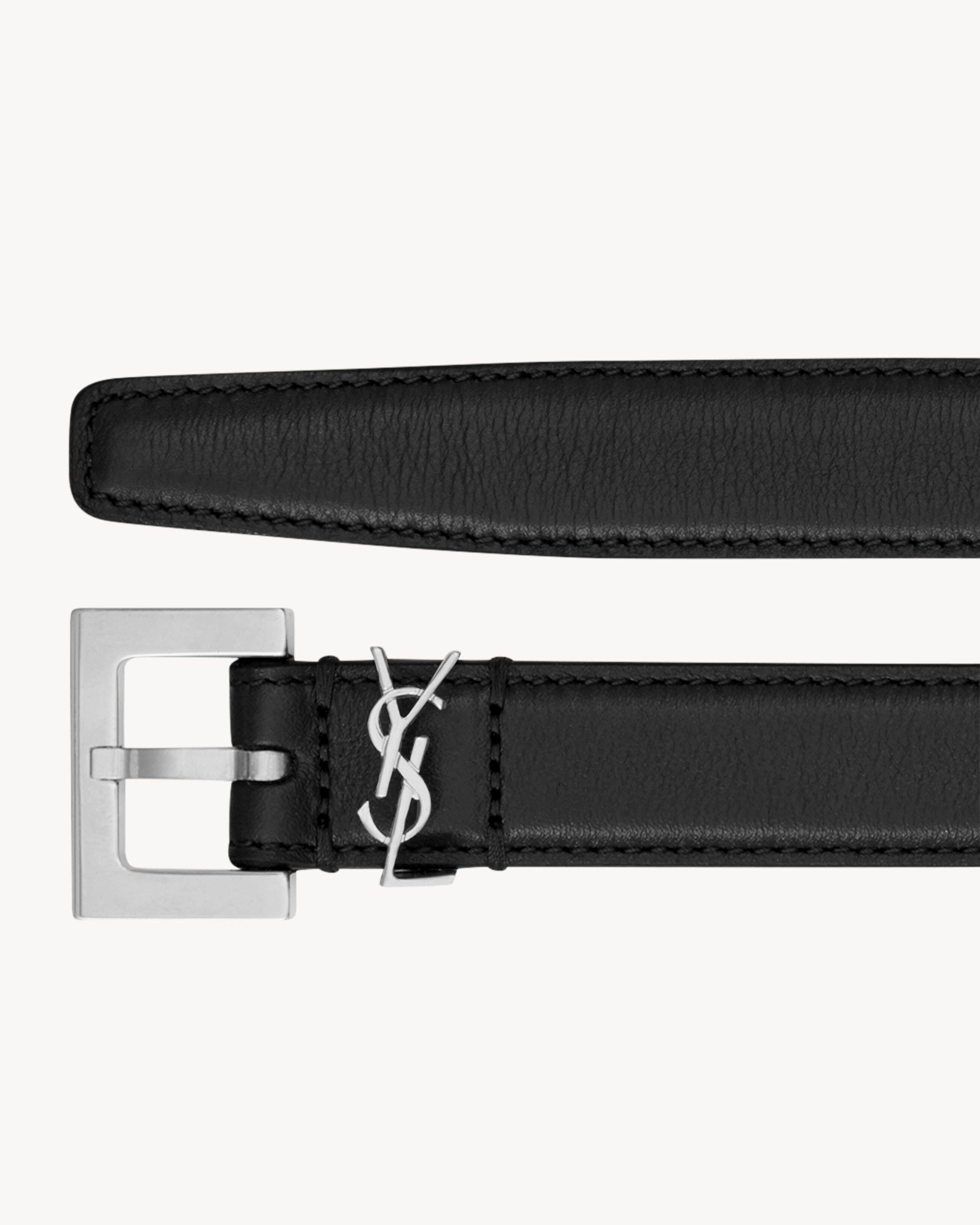 限時優惠💖喜歡低調的可揀銀扣~  訂貨🍒Saint Laurent classic 2cm belt  補碼✨Size 70 75 80 85 90 95