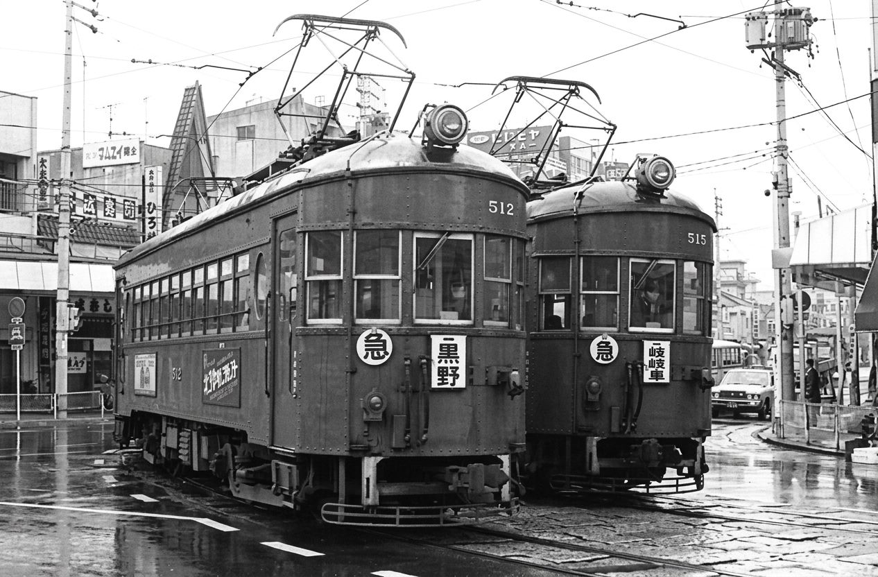 名古屋鉄道 モ510形 Tomix HO 1：80 懷舊情懷出品