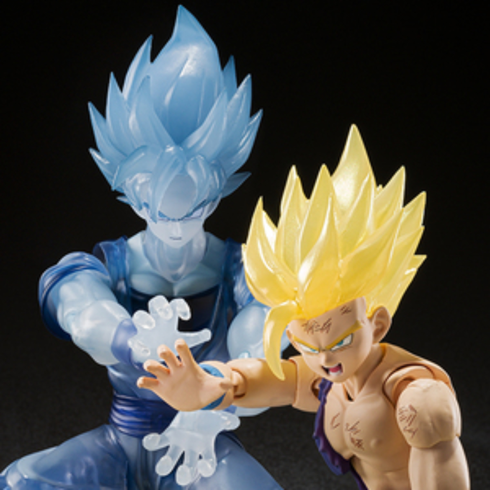 SHF Dragon Ball Z Super Saiyan Goku & Super Saiyan 2 Gohan Exclusive Edition