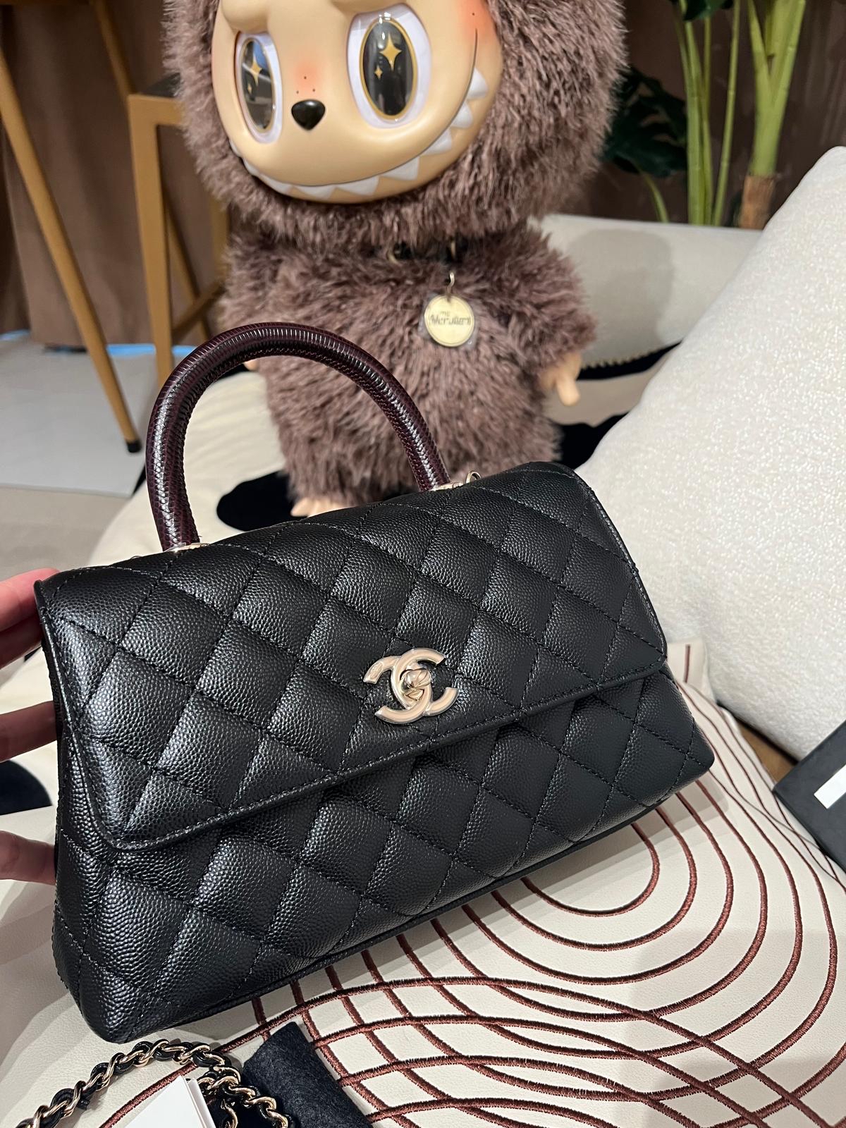 全新 Chanel coco handle small  100%Authentic,全新貨品 ✅ 2024收據✅晶片✅dust bag✅box