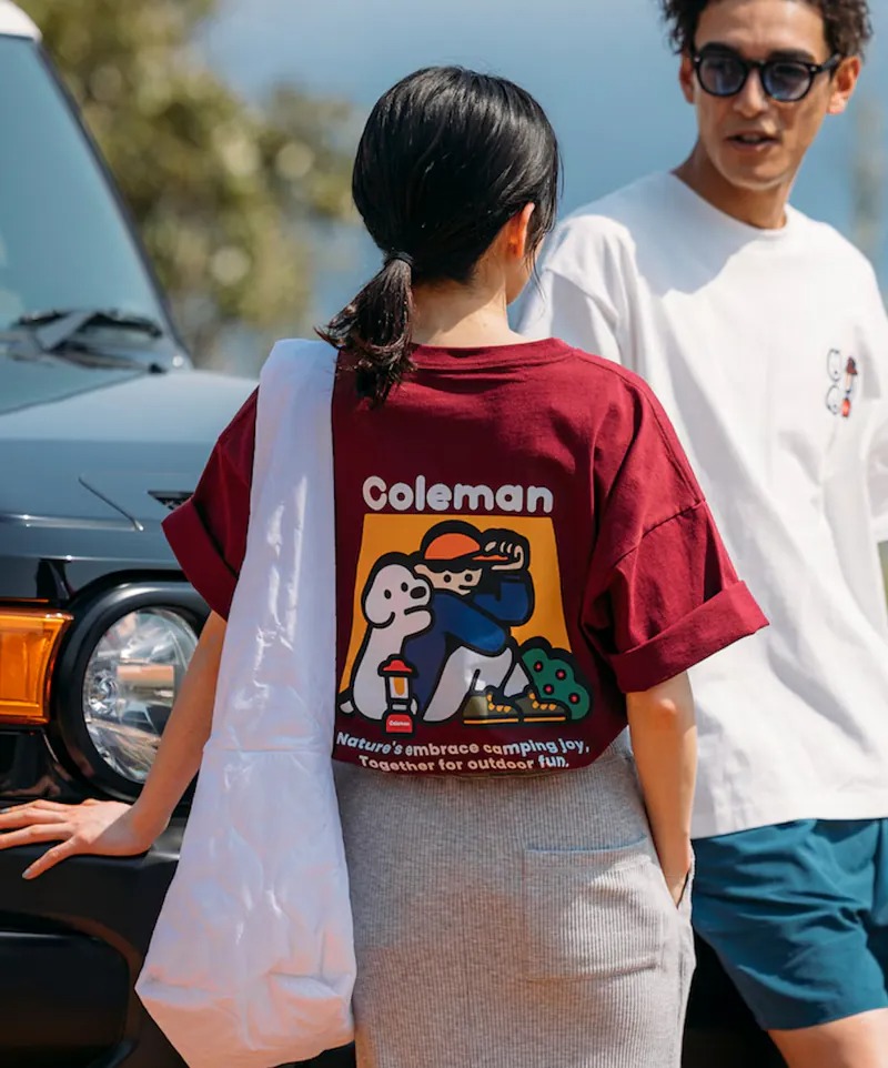 預訂 Coleman X matsui X Freak’s store 主人與狗短袖tee [貨號26A5455]