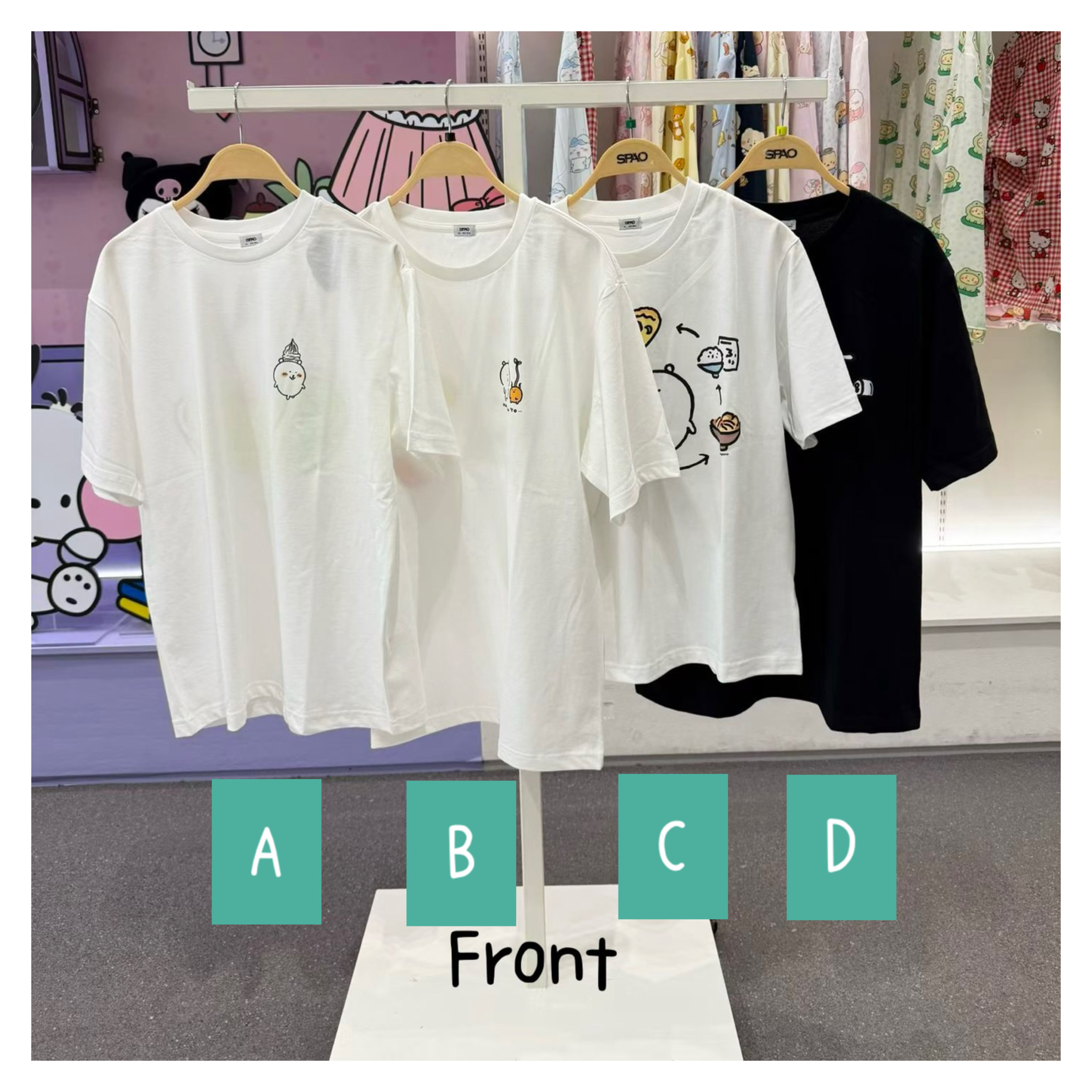 🇰🇷韓國SPAO x 自嘲熊涼感短䄂Tee