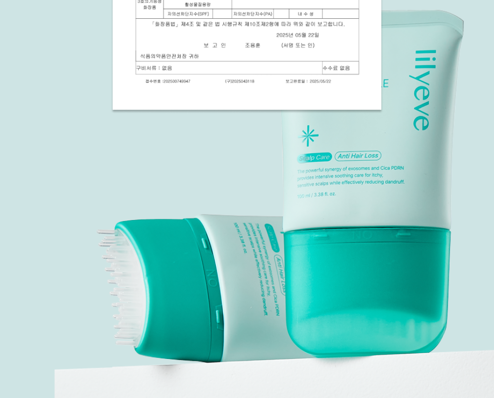 韓國Lilyeve PDRN積雪草冰感頭皮修復舒緩精華梳100ML [預計9月上旬出貨]