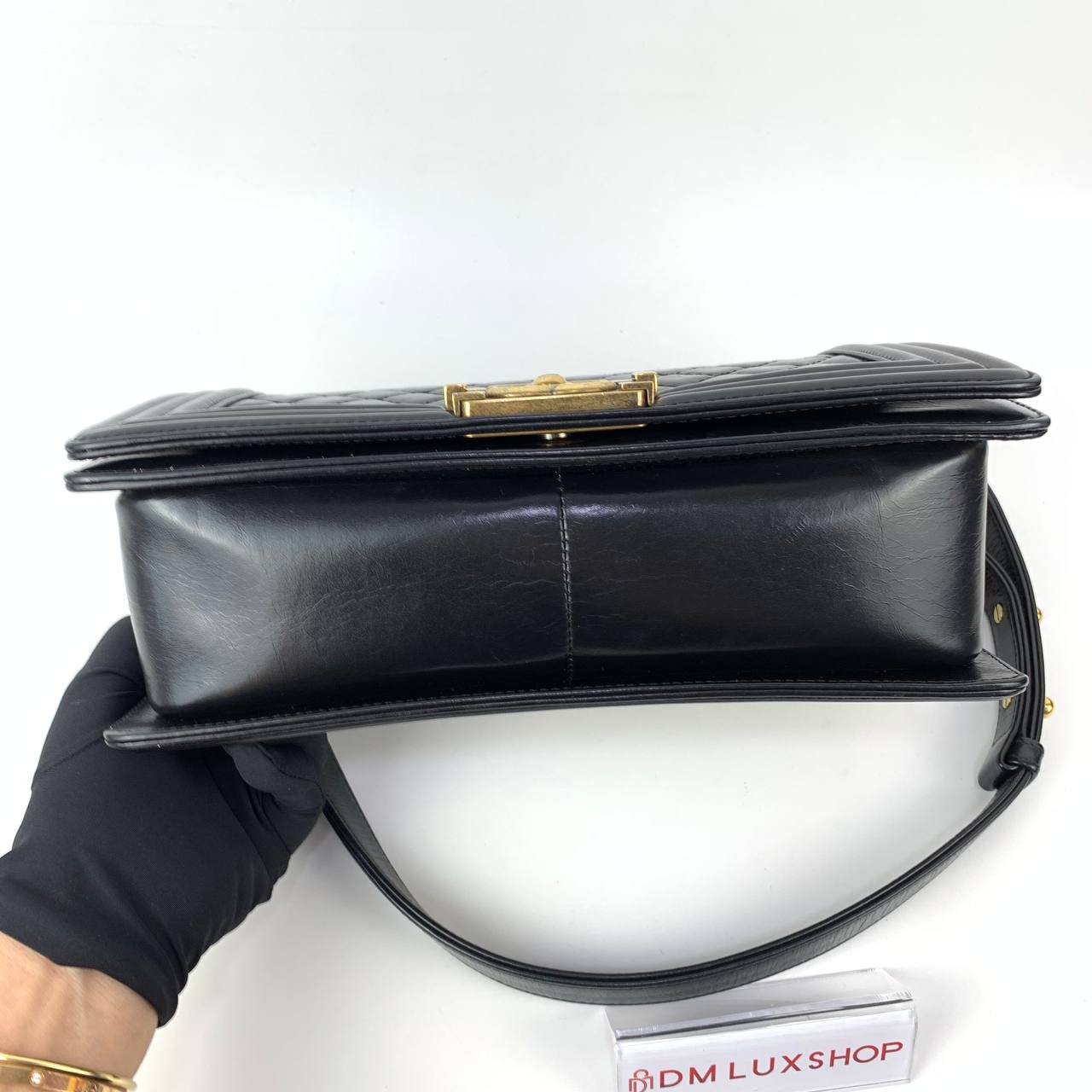 Chanel Boy Medium GHW (Serial 17, Year2013)