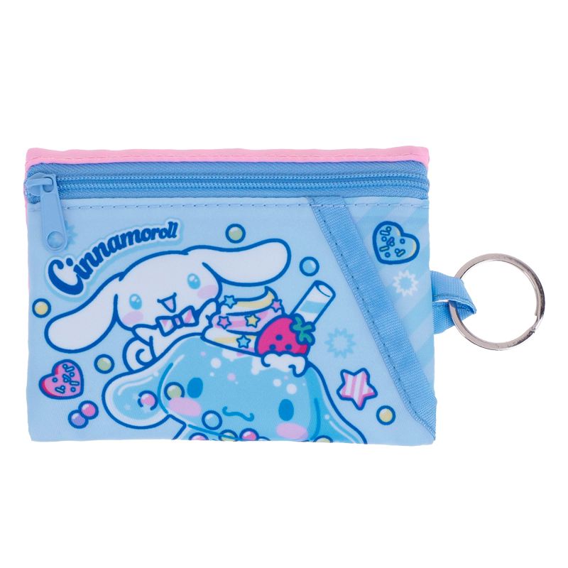 玉桂狗 雙拉鏈小袋連匙圈