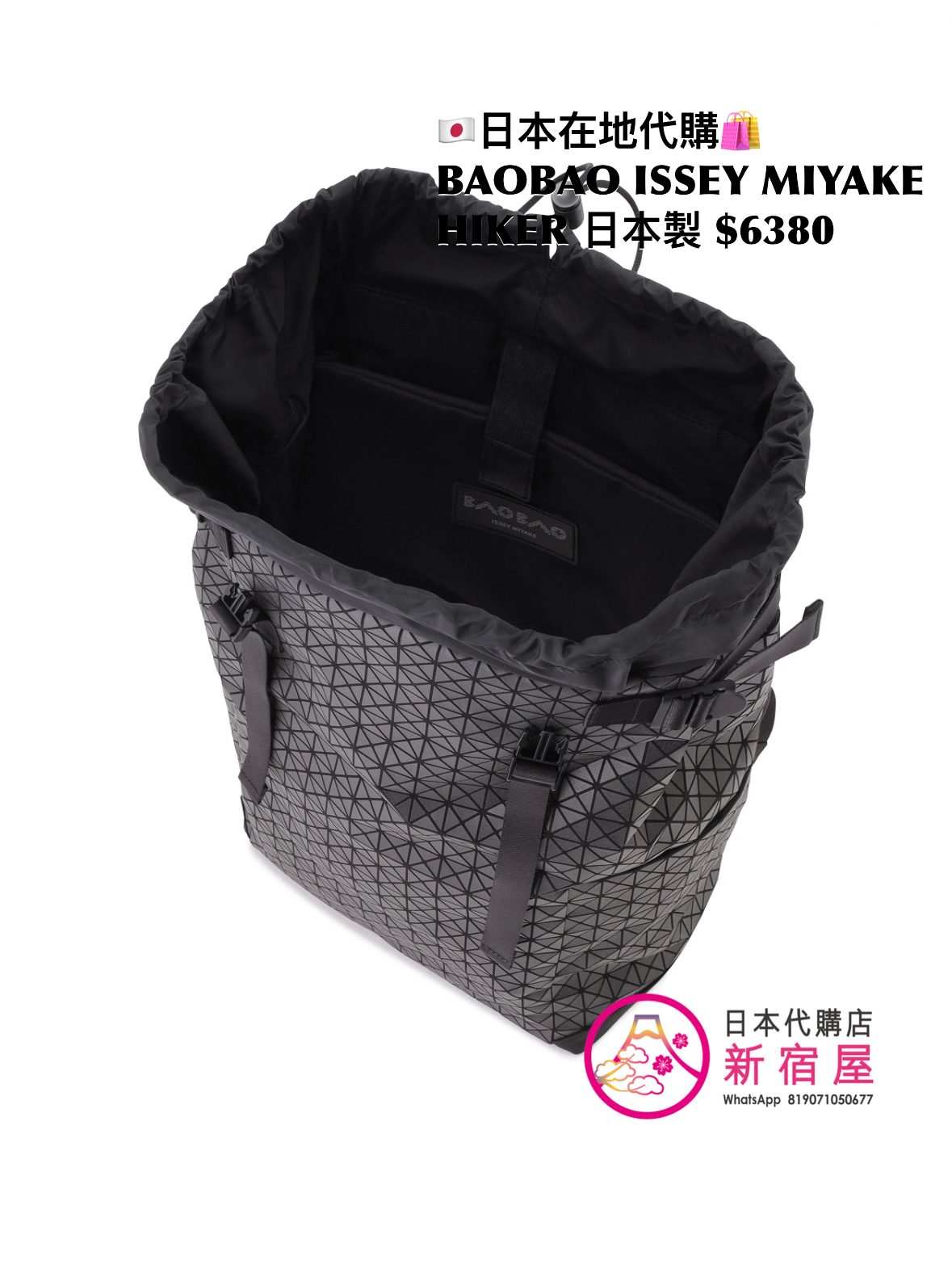 BAOBAO ISSEY MIYAKE HIKER