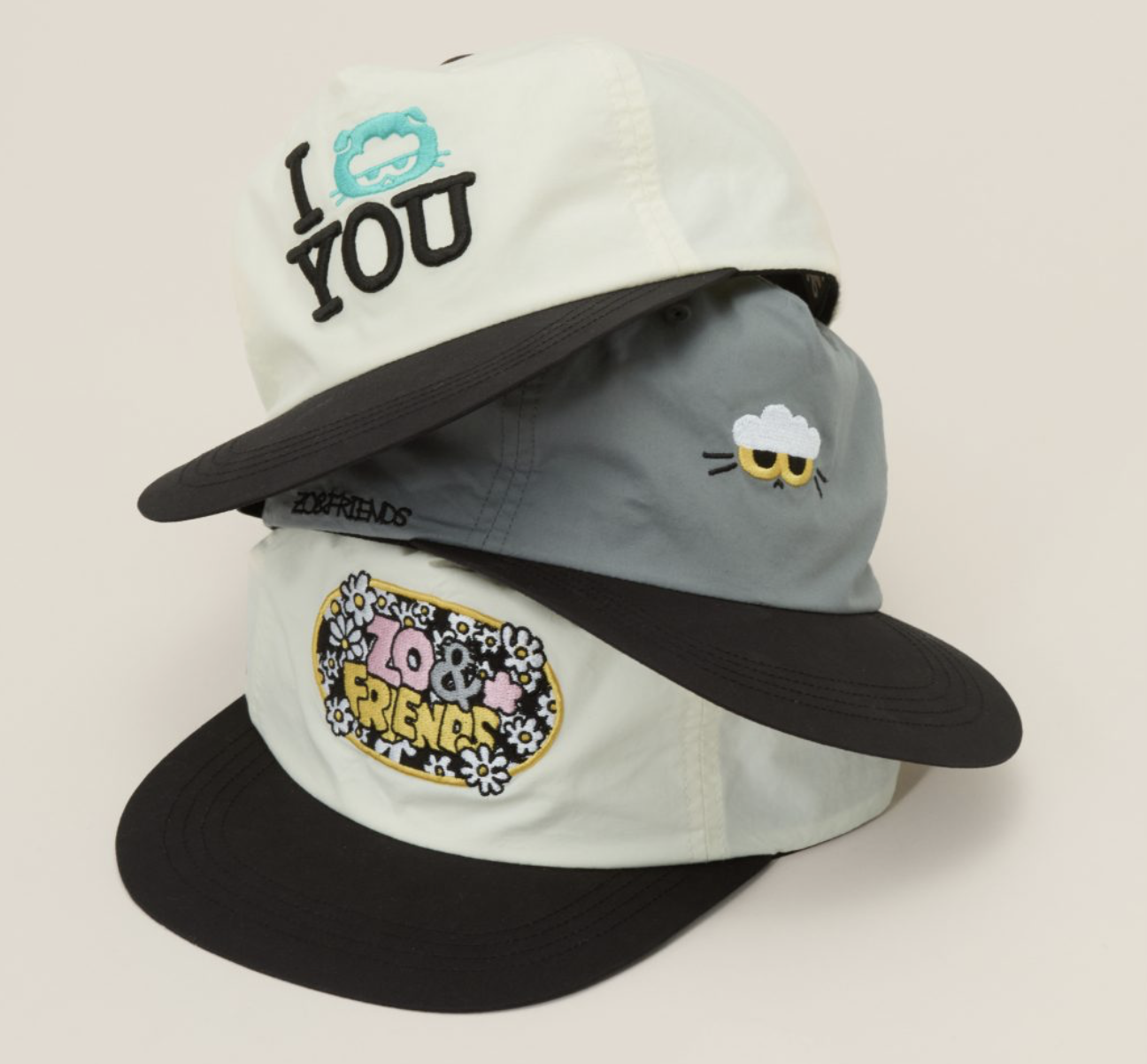 G-Dragon愛貓｜韓國 ZO&FRIENDS ZOA 小臉Ball Cap 刺繡棒球帽 