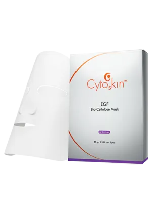Cytoskin EGF Bio-Cellulose Mask 生長因子生物纖維修護面膜  1盒5片