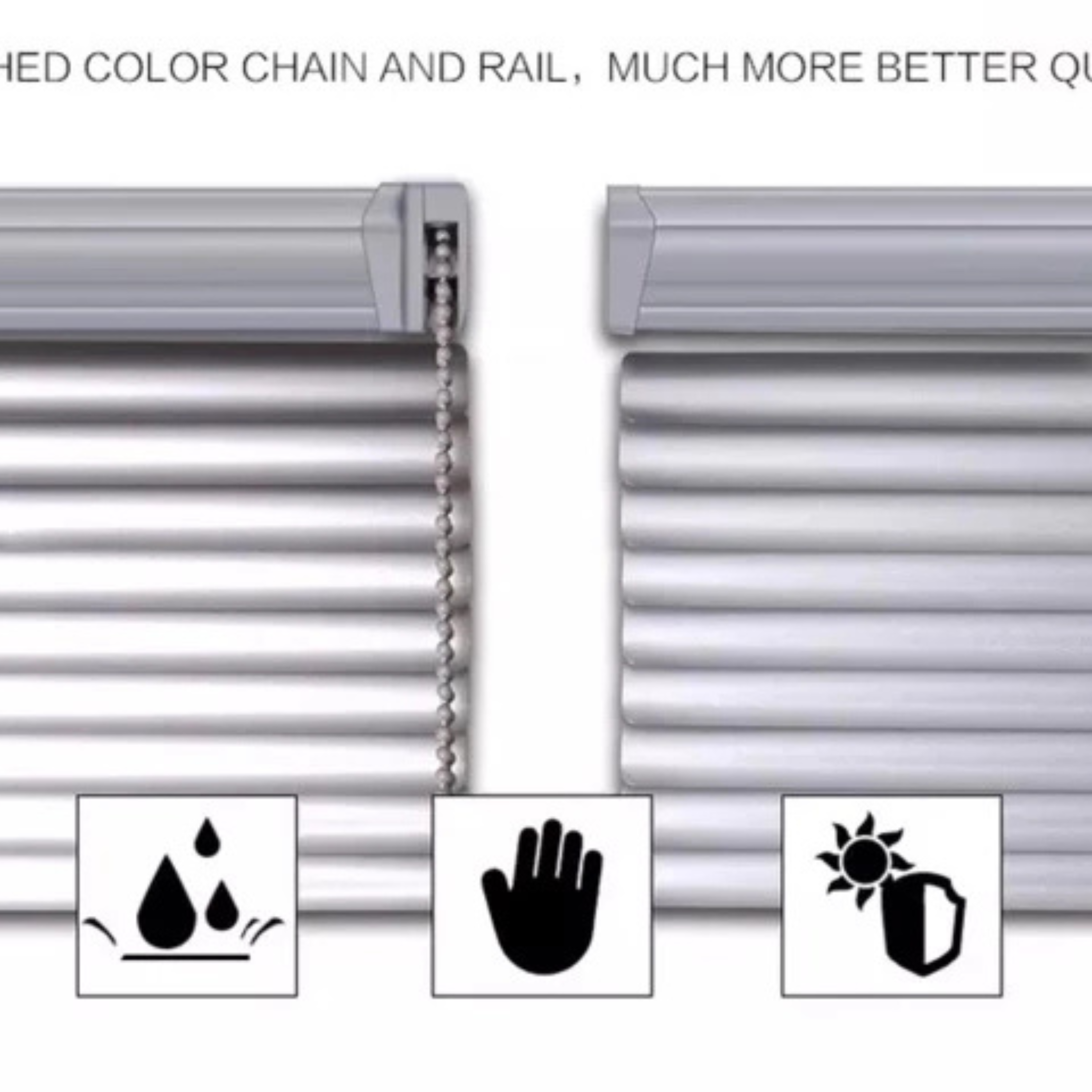 Custom 25mm Aluminium Venetian Blind | Heat Resistant | Friendly Use | Free Consultation | New Rolling System