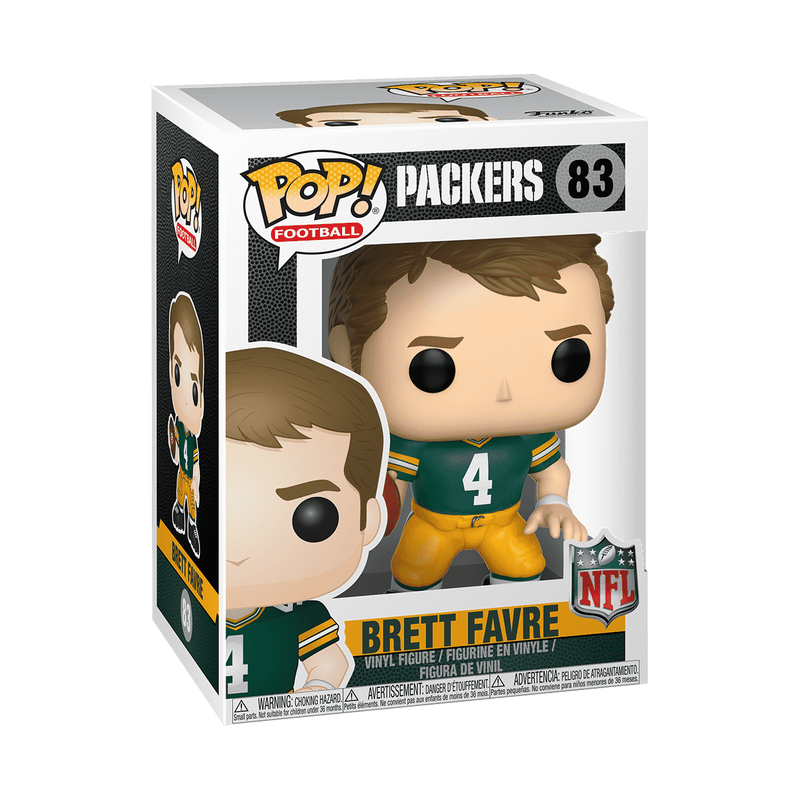 📦訂購 美國代購 Funko POP! NFL Brett Favre Figure 綠灣包裝工 模型