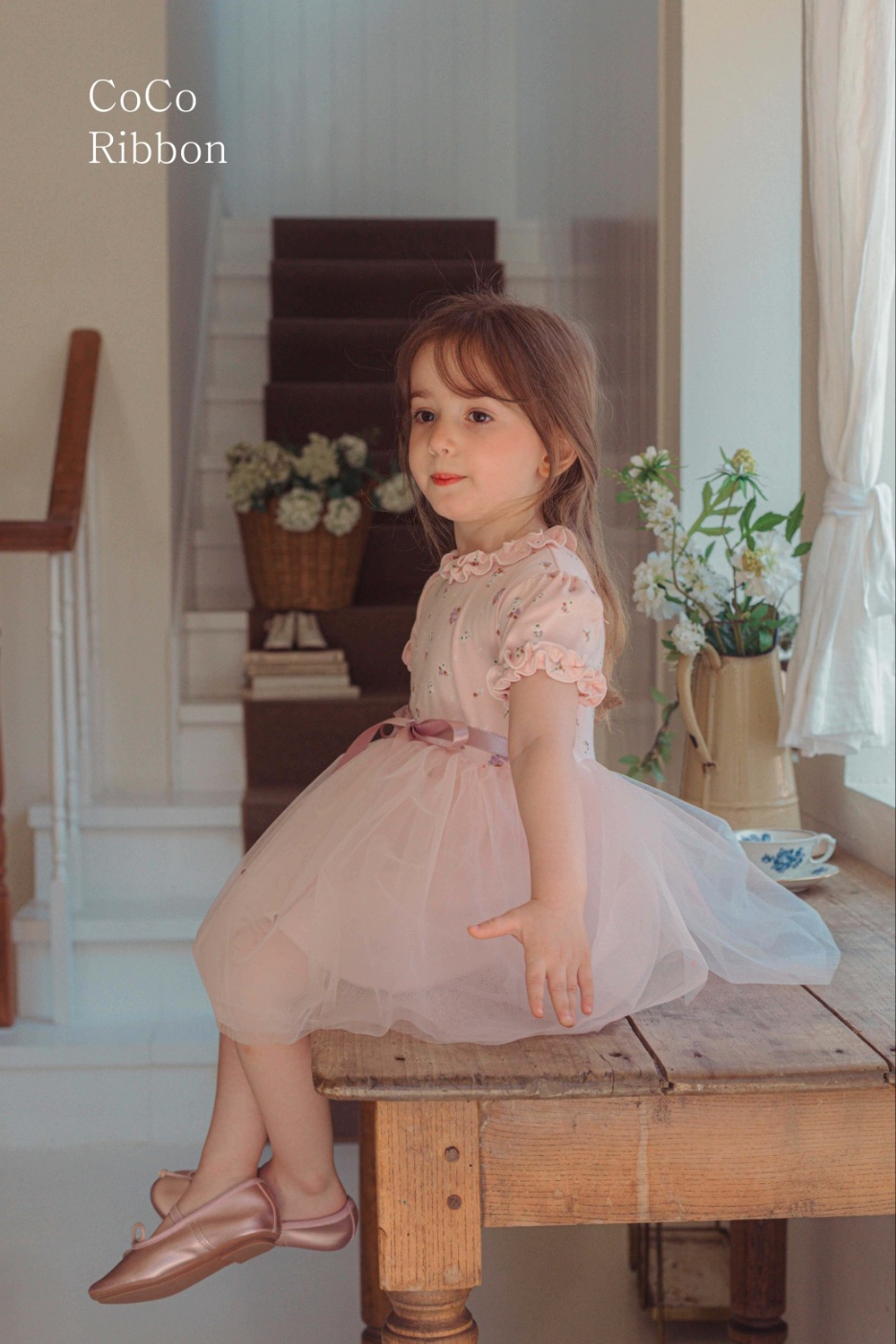  【預訂】 韓國直送 南大門童裝 浪漫連身裙