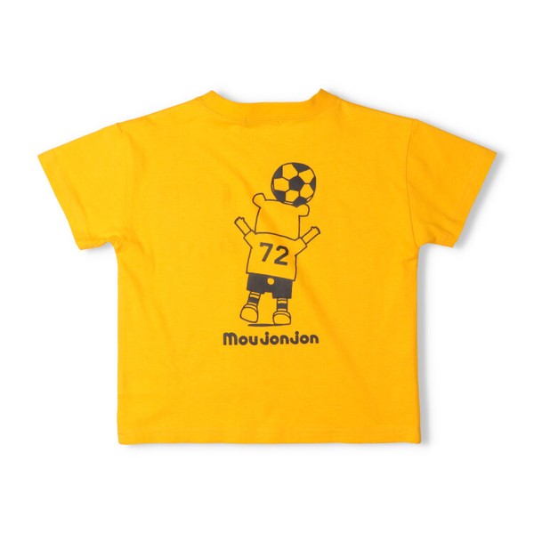 🆕【⭐訂購⭐】🌀 🇯🇵 日本直送 刺繡足球熊 背面印花 口袋短袖T恤［2款選］🌀 [ELDA-0094][260510]