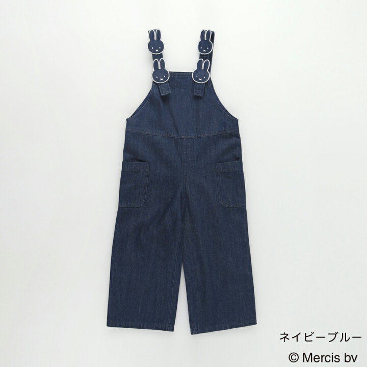 🇯🇵預訂 日本直送🇯🇵Branshes x Miffy系列人物刺繡貼花吊帶連身褲