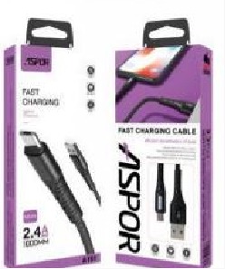 ASPOR A193 CABLE 2.4A 1.0M TYPEC-CABLE CABLE:2.4A 1.0M