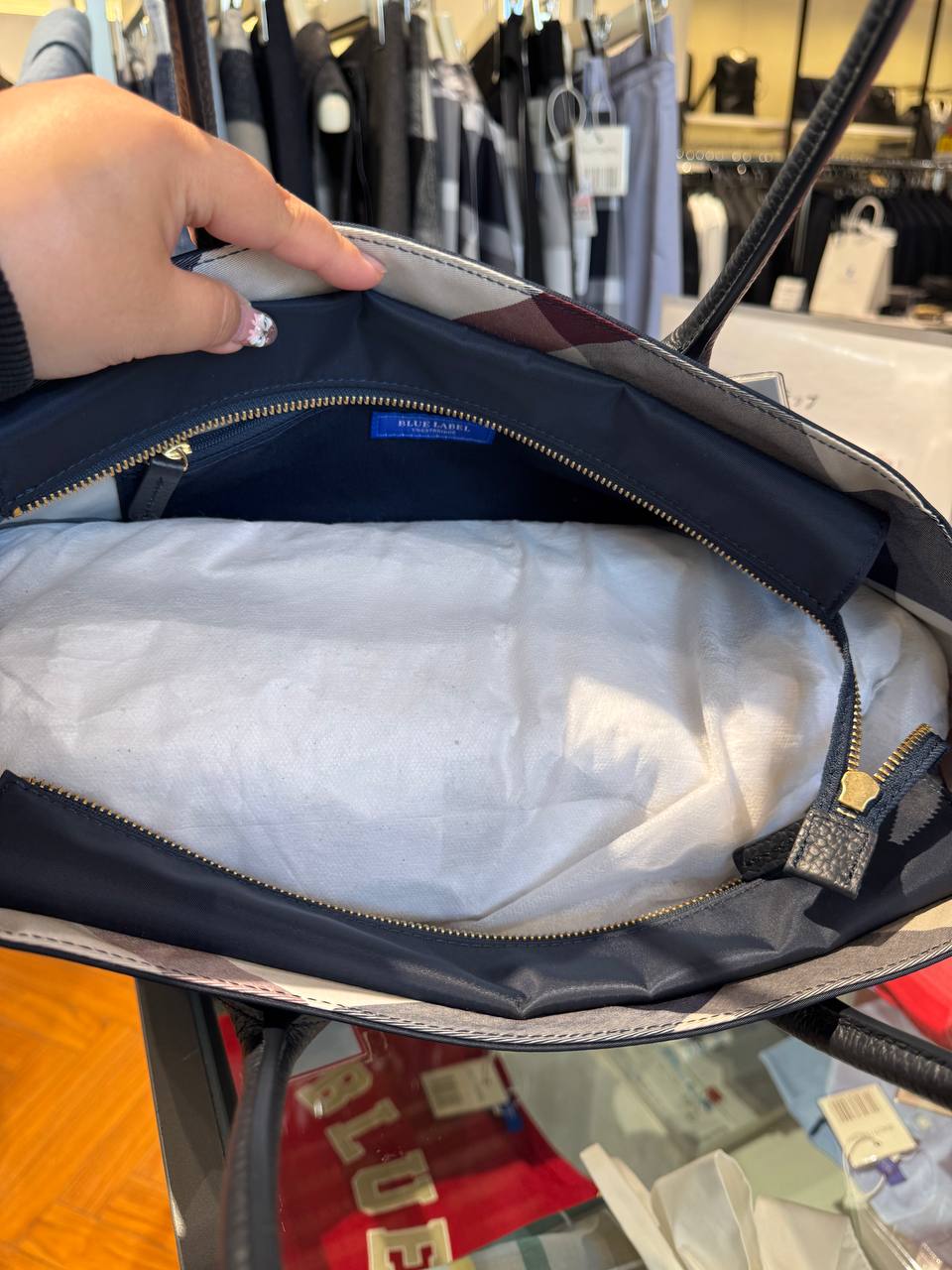 🇯🇵BLUE LABEL 大号尼龙肩背包