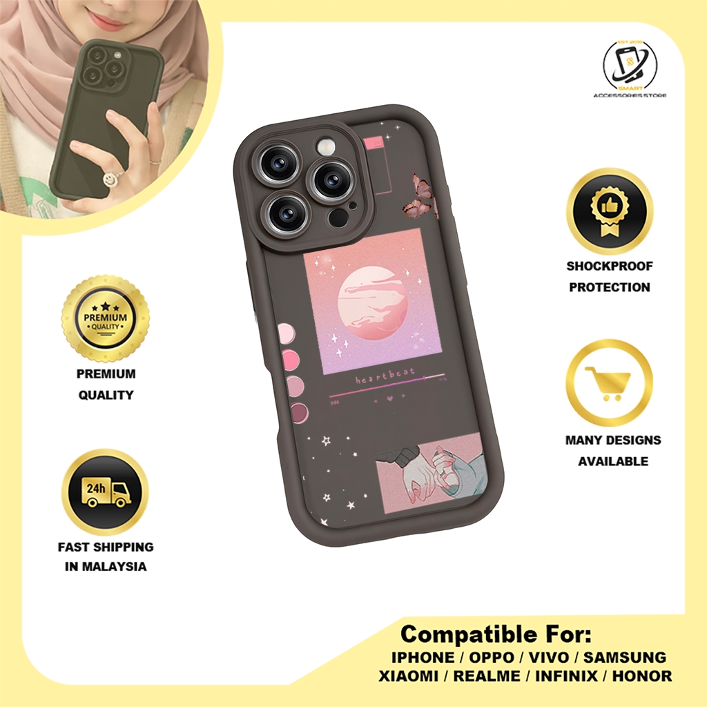 TPU DESIGN CASE PHONE FOR HONOR - DESIGN MOON C