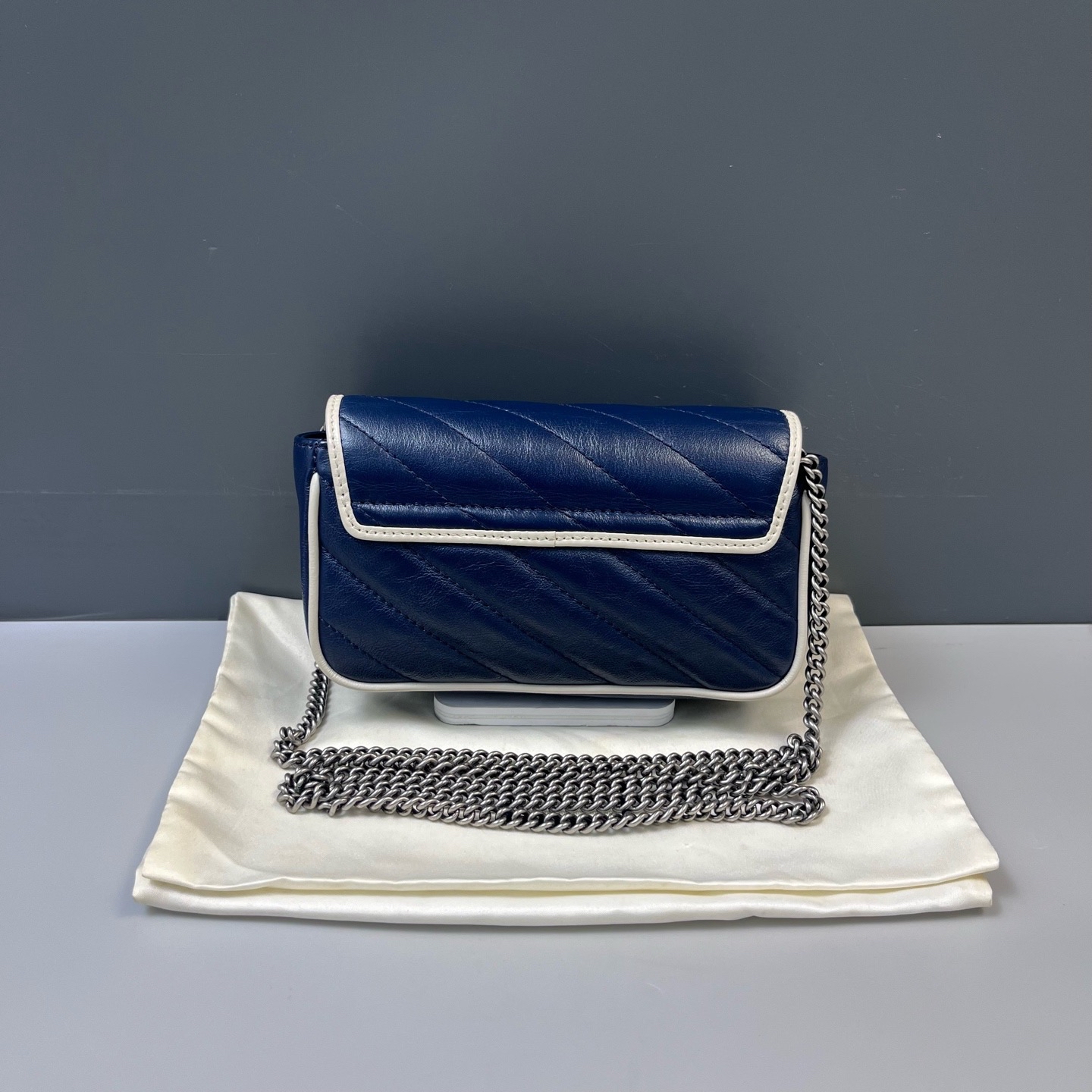 【預訂貨品】Gucci super mini馬蒙拼色包