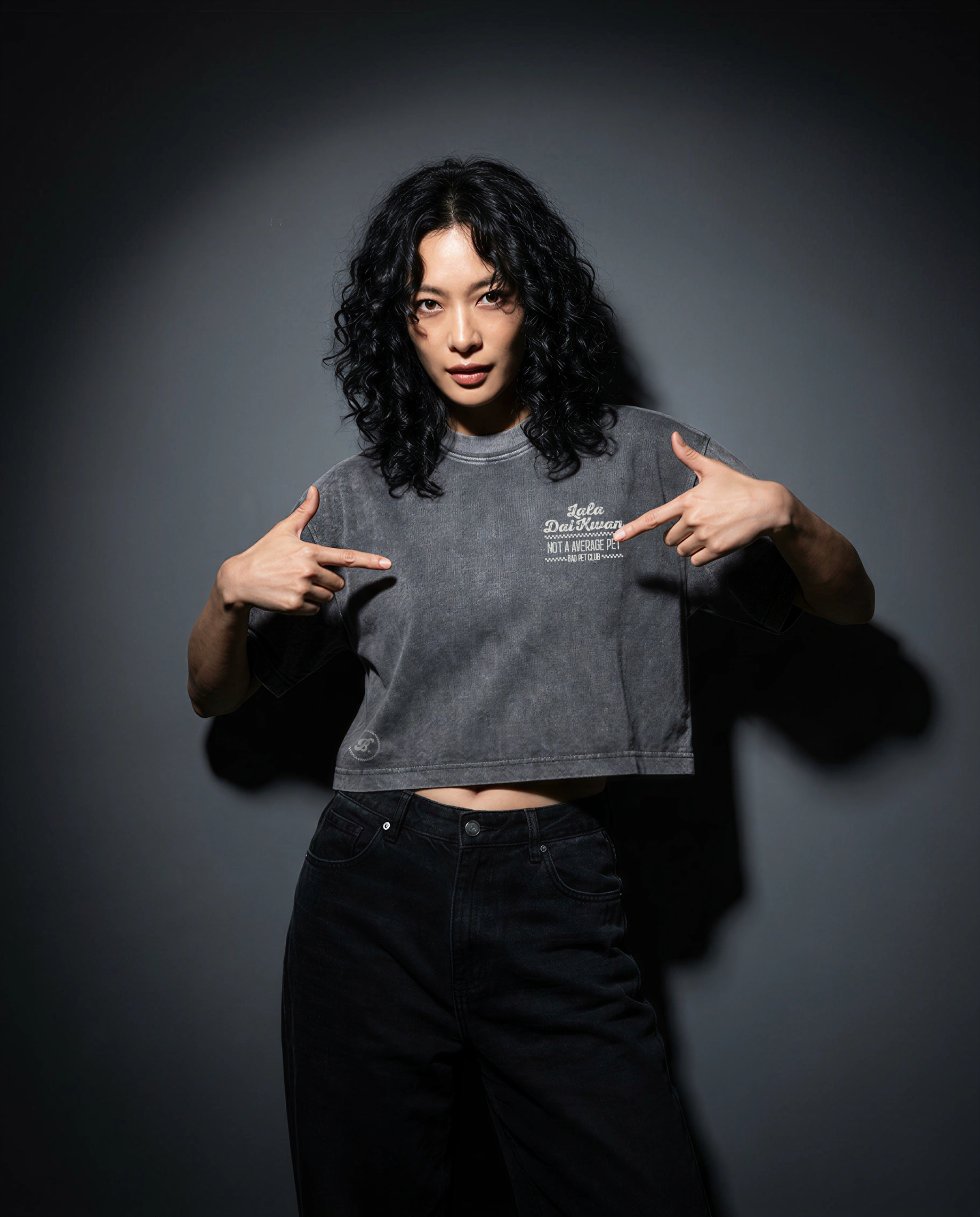 【寵物客製】女裝Crop Tee