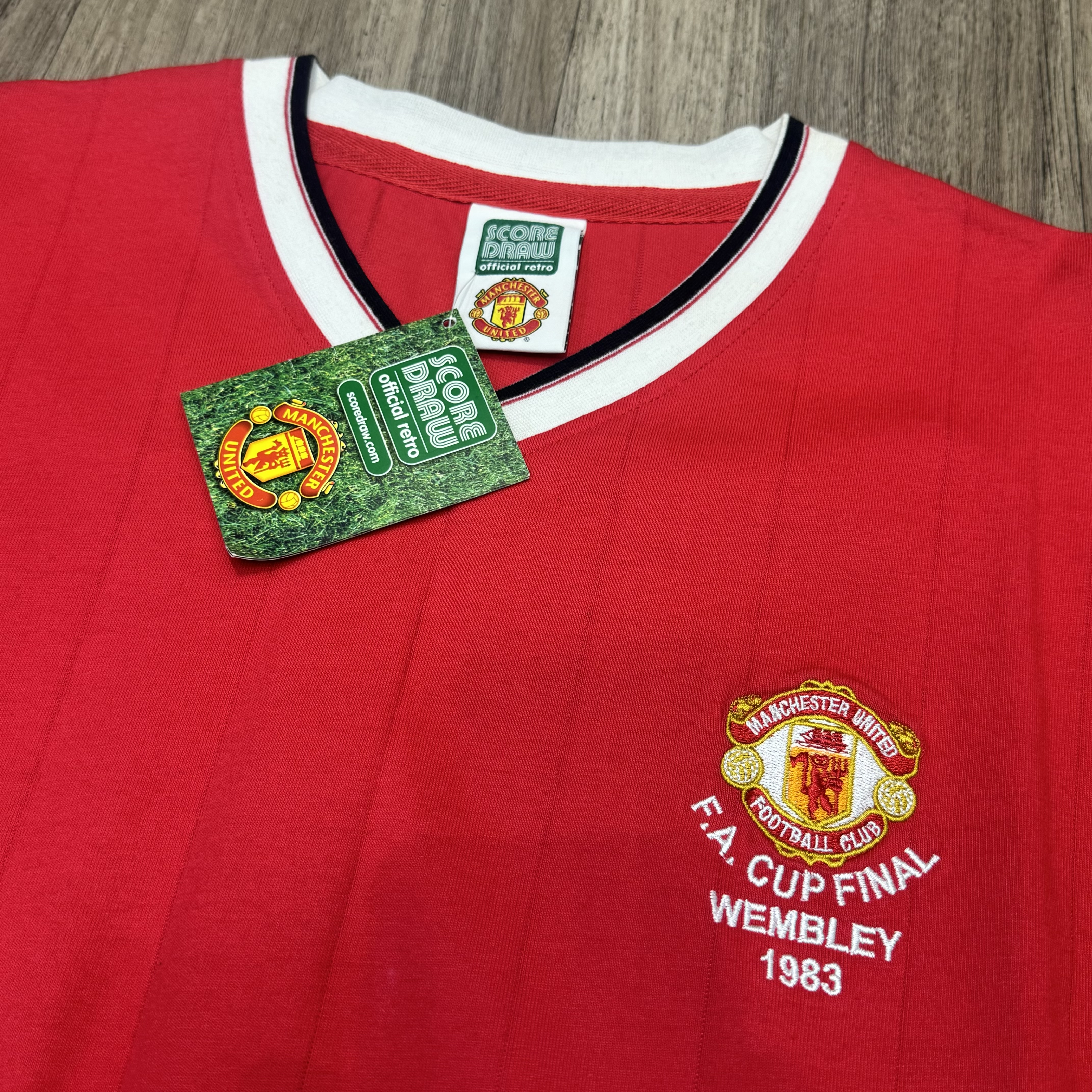 Manchester United 1983 retro shirt