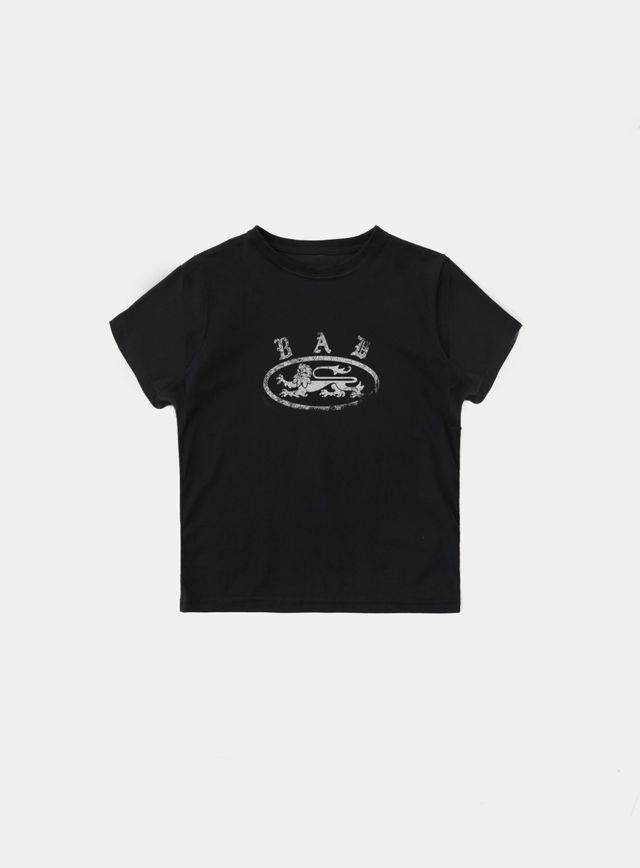 【BADBLOOD】 91 Crack Print V-Neck T-Shirt - Black Badblood 91 Crack Print V-Neck T-Shirt Black – BBGSHOPHK