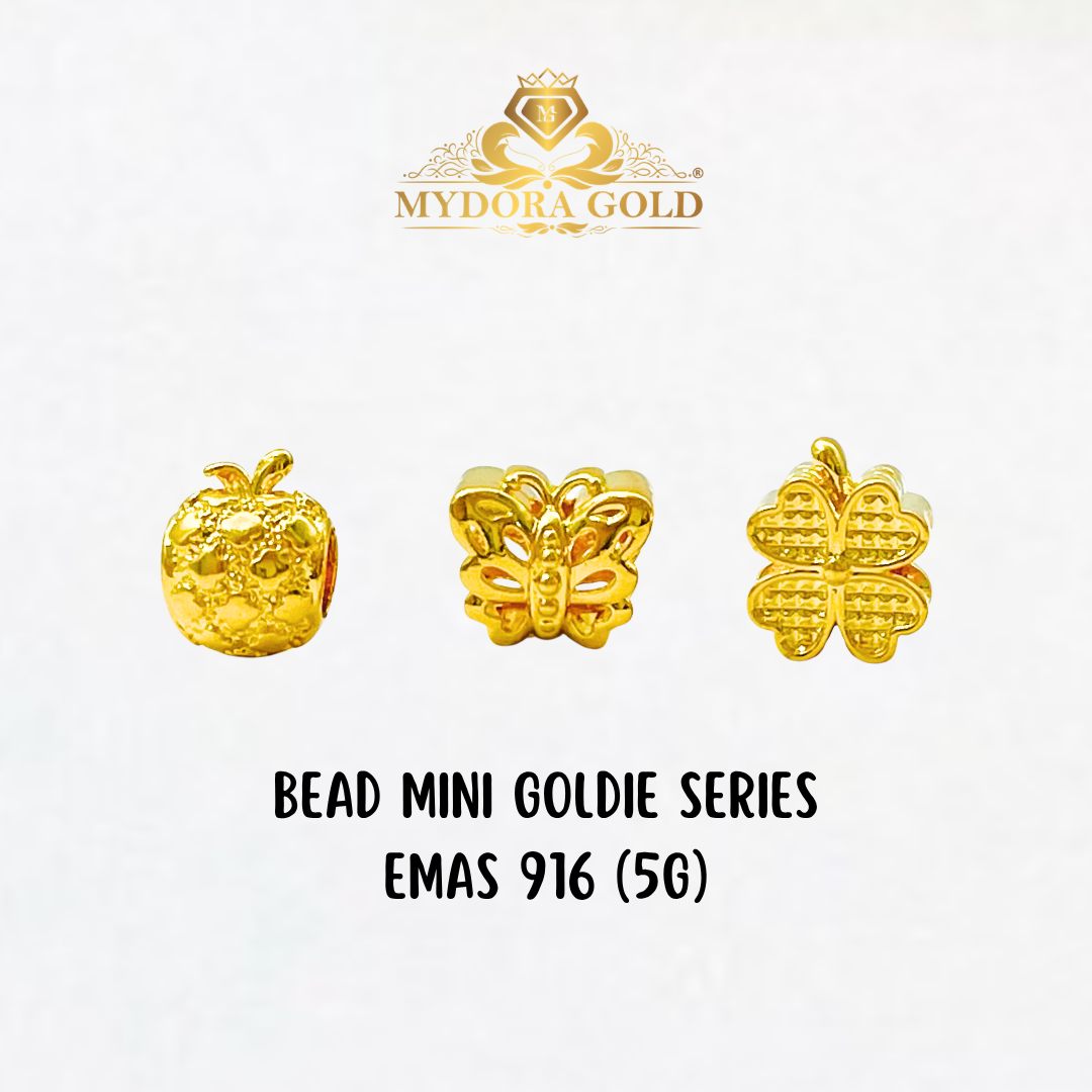 MYDORA Bead Mini Goldie Series (5G) l EMAS 916/22K