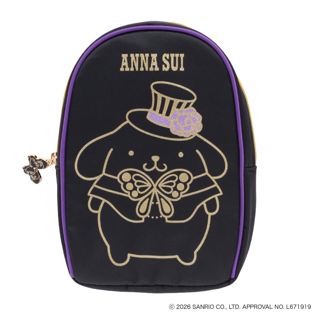🎀【預訂】Anna Sui x Pompompurin 收納袋 B