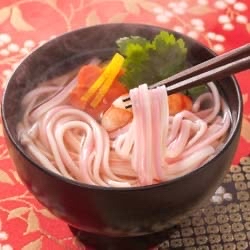 日本奈良一筋縄紅白烏冬（170g）