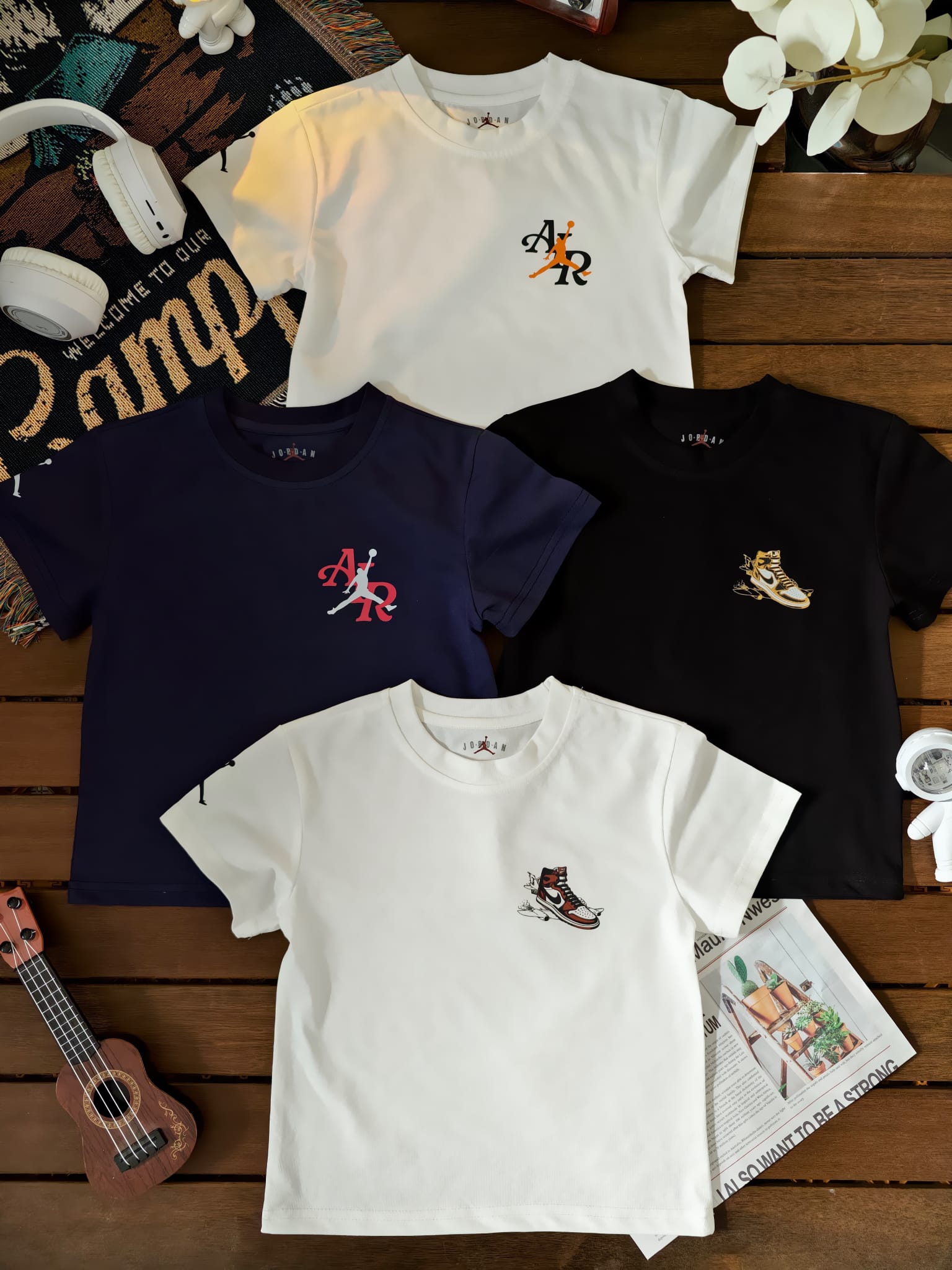 $88件。Air Jordan 中大童短袖上衣