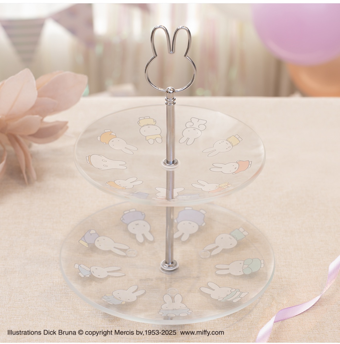 🐰現貨  -  miffy 70週年 一番賞 A 賞 High Tea 玻璃碟 set ( 賣晒冇補貨 )