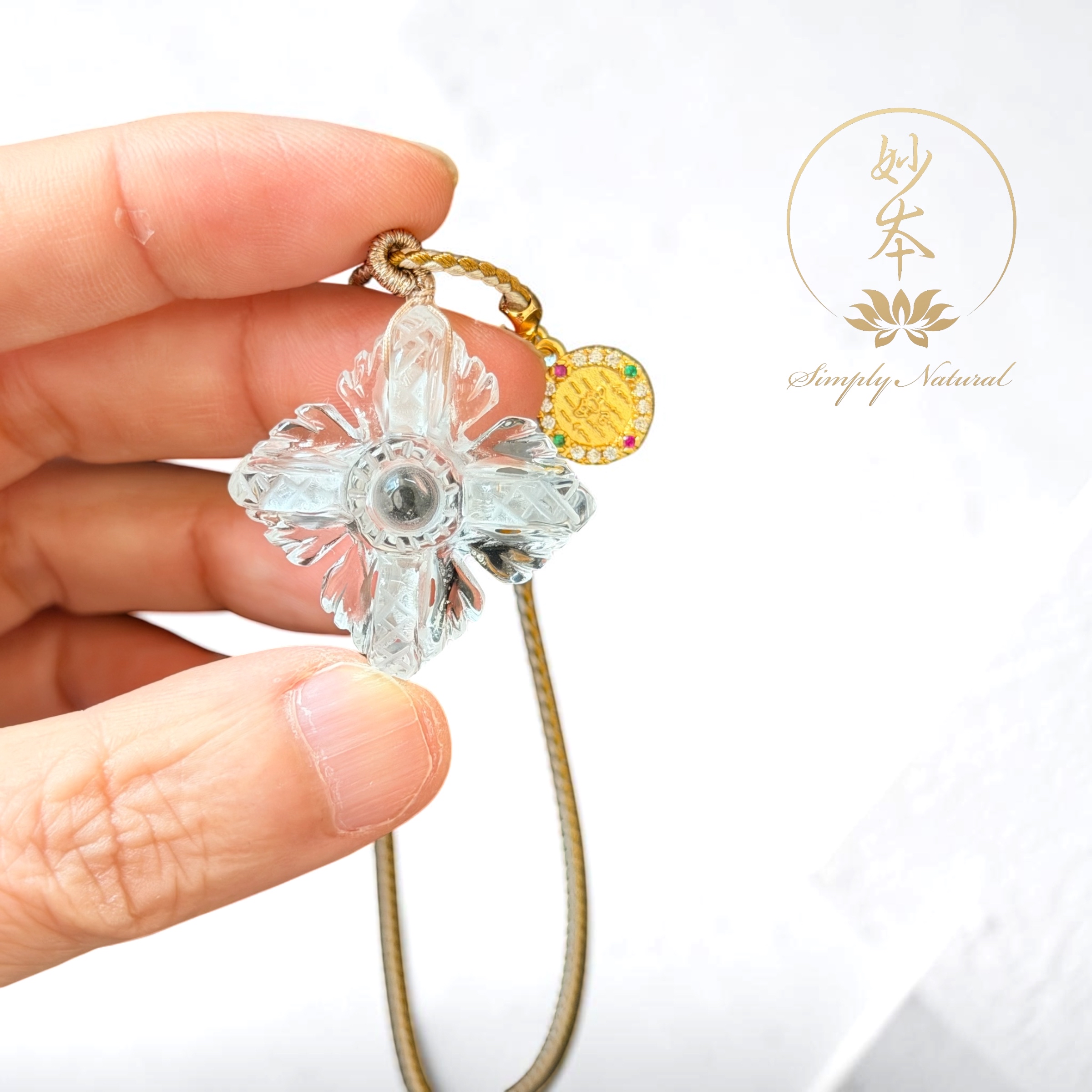 十字金剛白水晶吊咀（已加持）