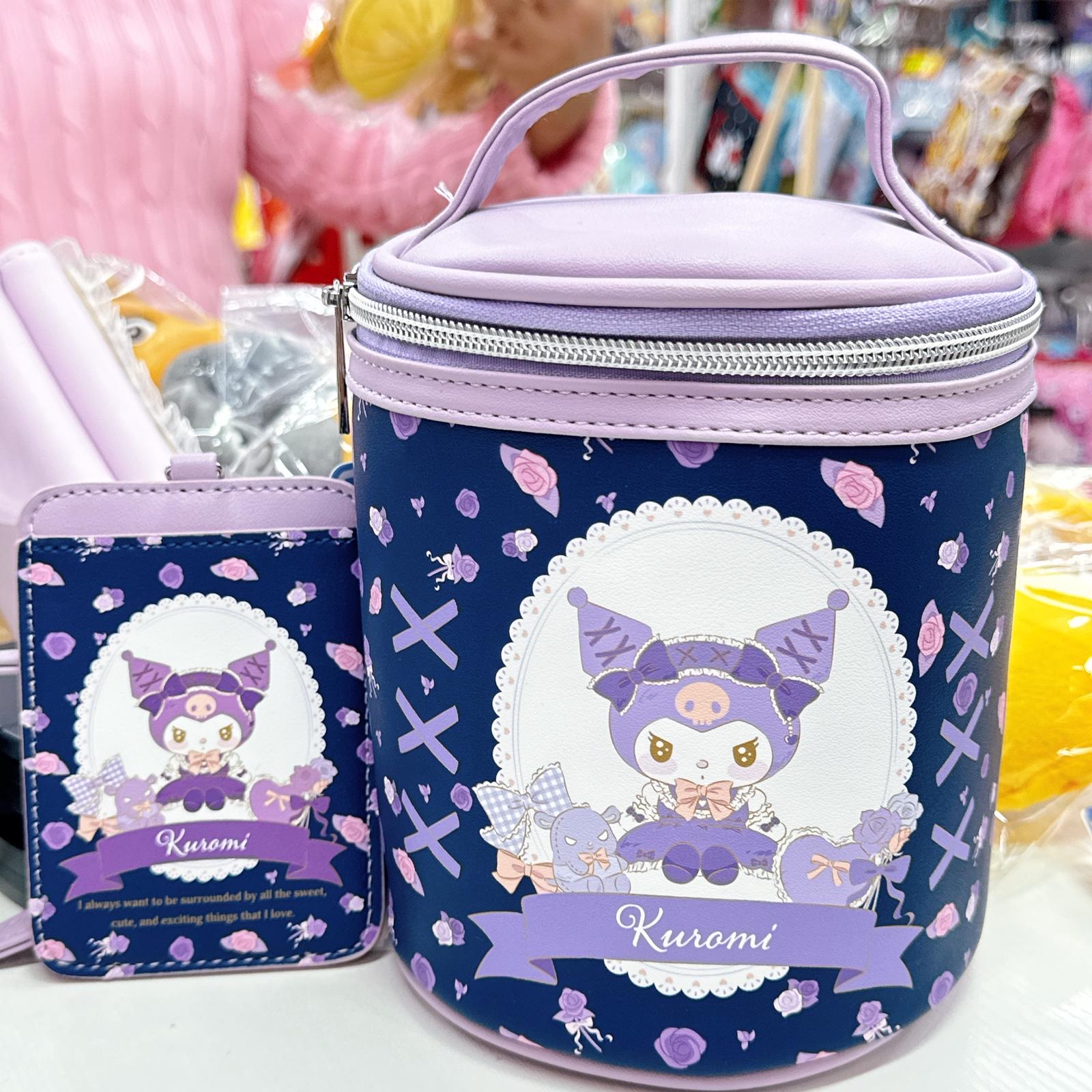 日本直送sanrio Kurumi Melody 卡套銀包化妝袋