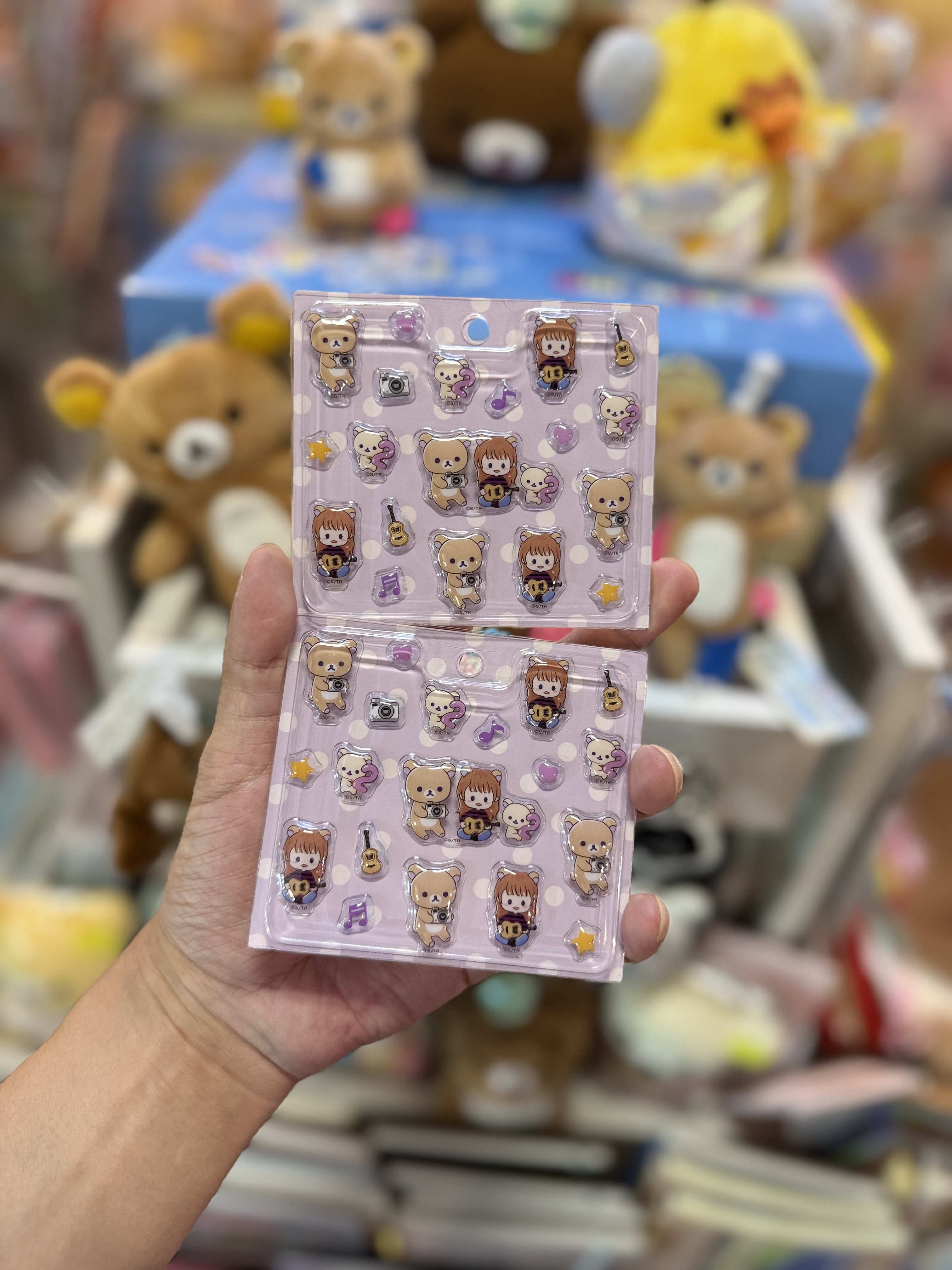 《現貨》全新幾田りら x  Rilakkuma限定貼紙
