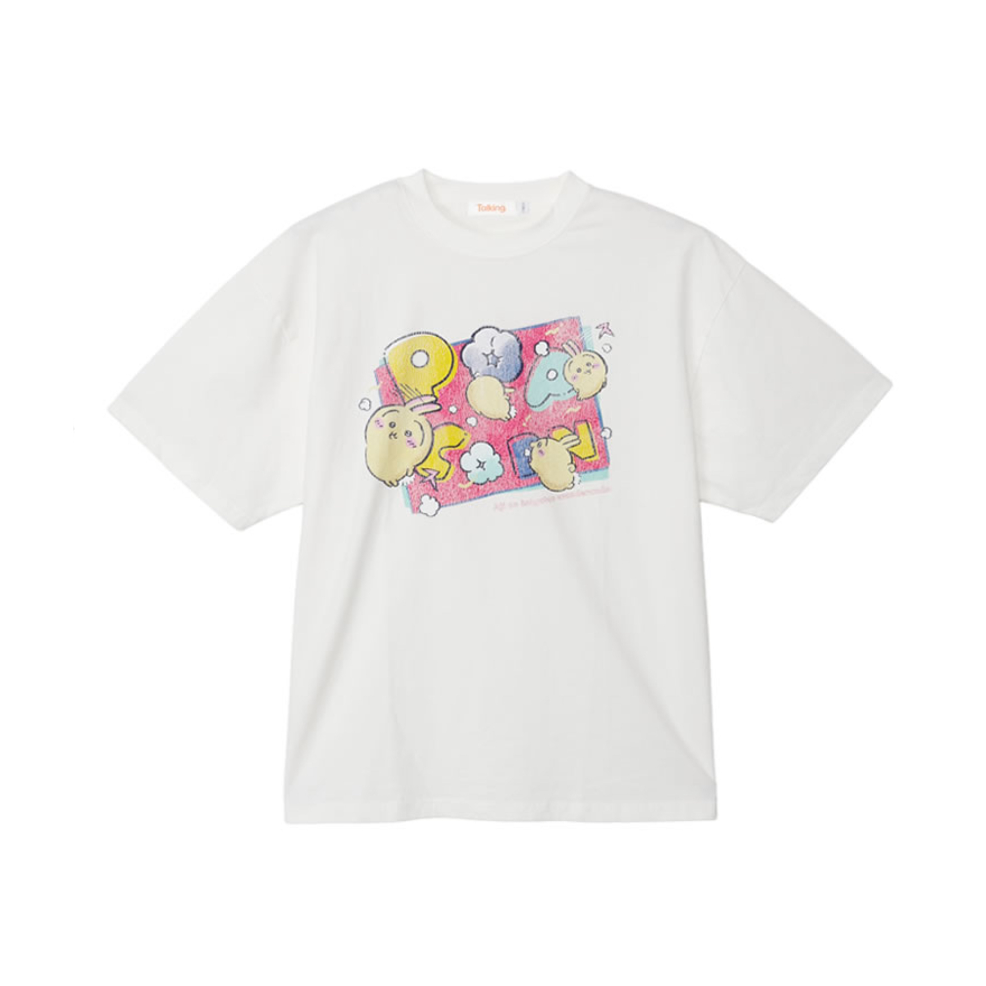 🎀【預訂】 Chiikawa x Talking 上衣 - Popcorn 130