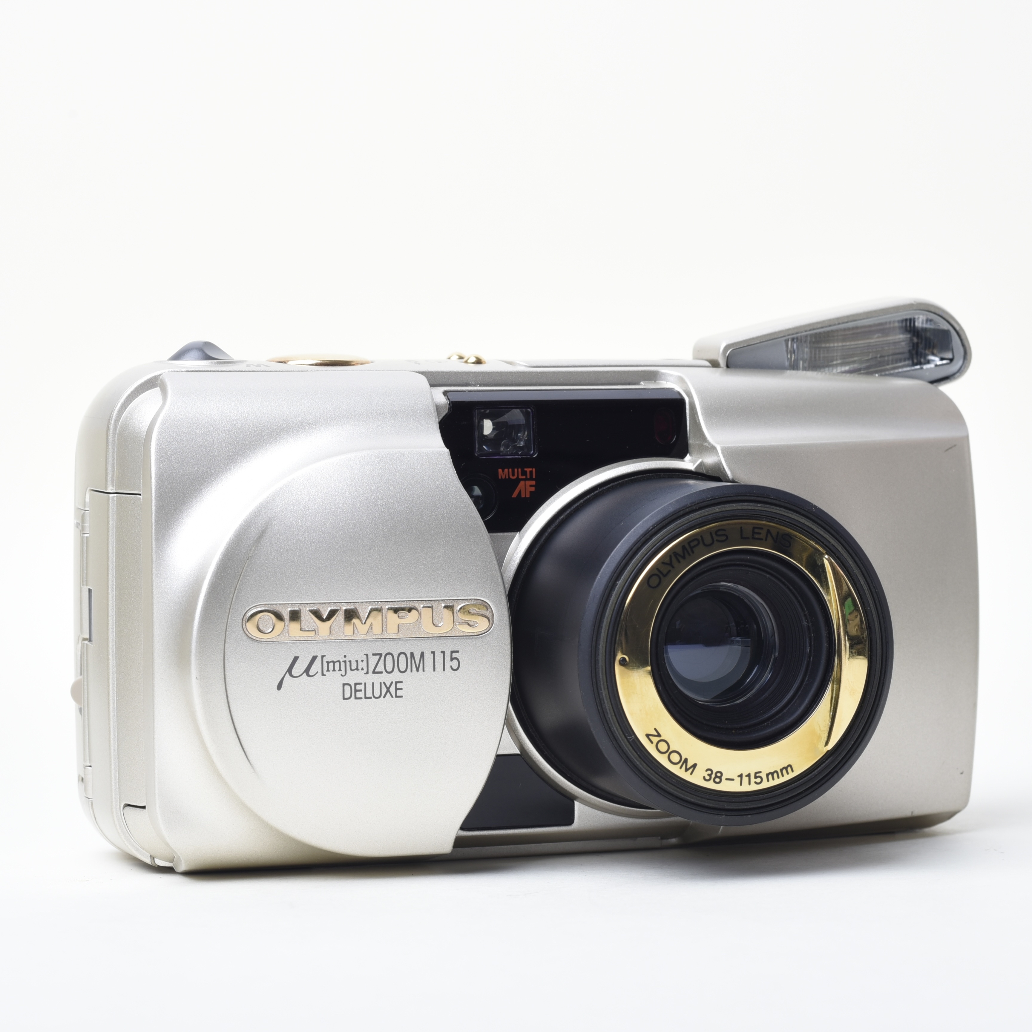 Olympus Mju Zoom 115 Delux 菲林相機(配一個原裝菲林相機套）