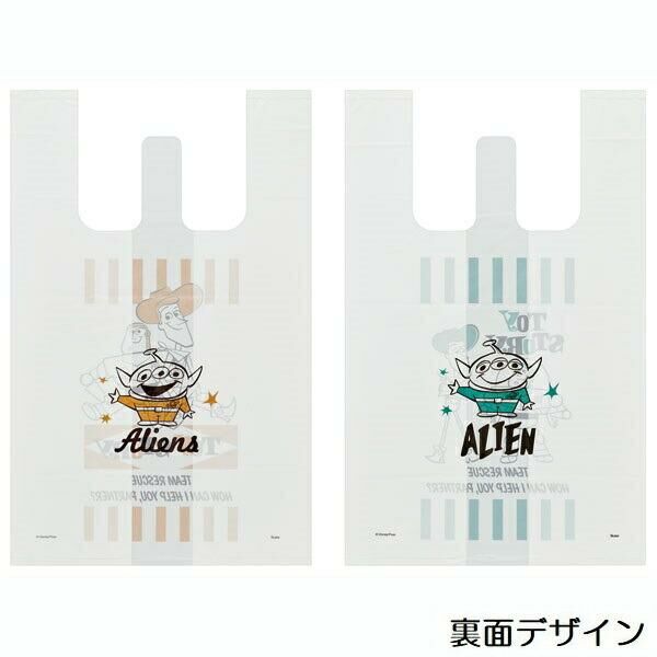 [現貨] [日本直送] TOYSTORY｜ 反斗奇兵 ｜ 塑膠手提袋 2款各5枚入 ｜ S SIZE 約H40xW25xD20cm {TF2412029}