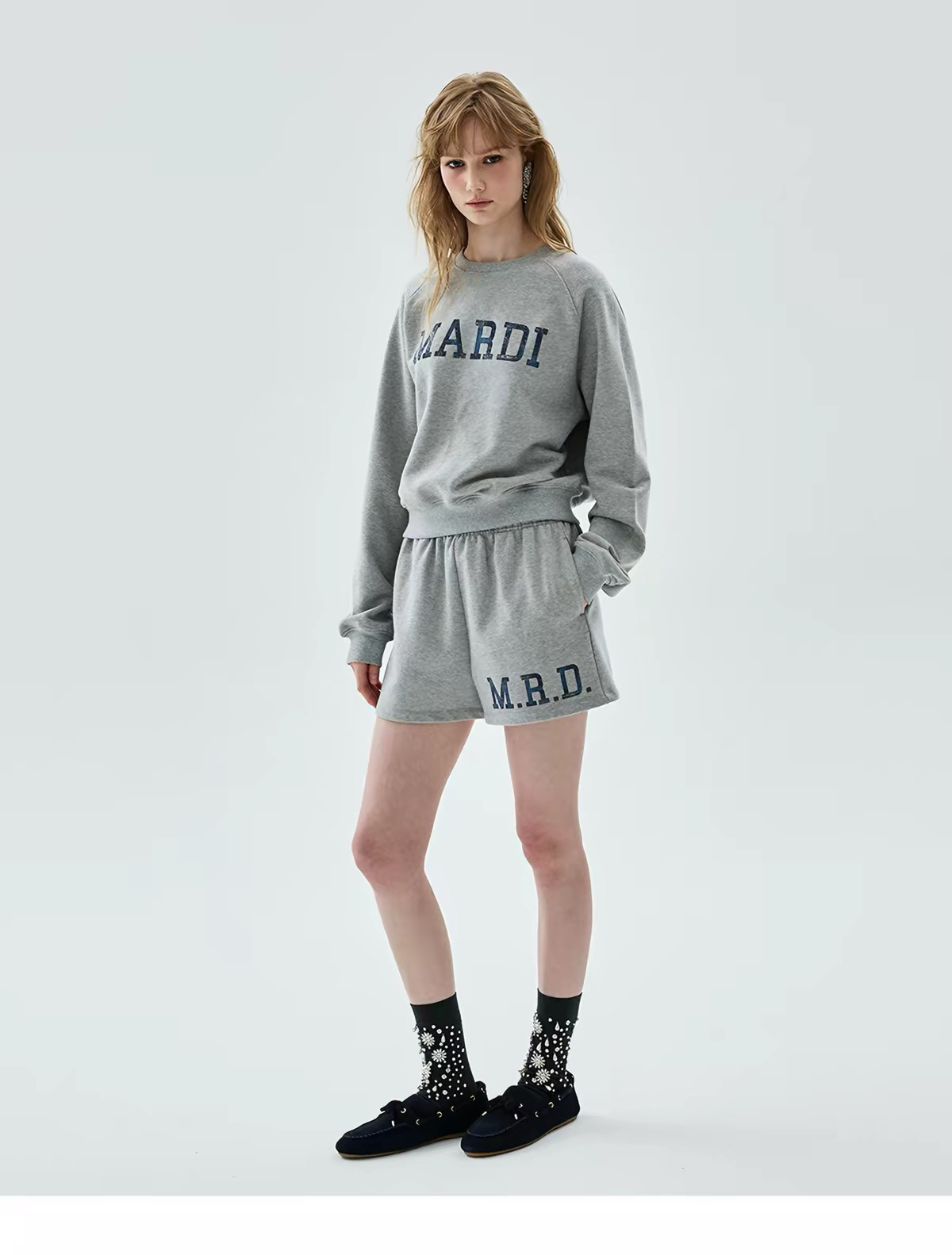 Mardi Mercredi Crew Neck Sweatshirt 插肩袖圓領衛衣