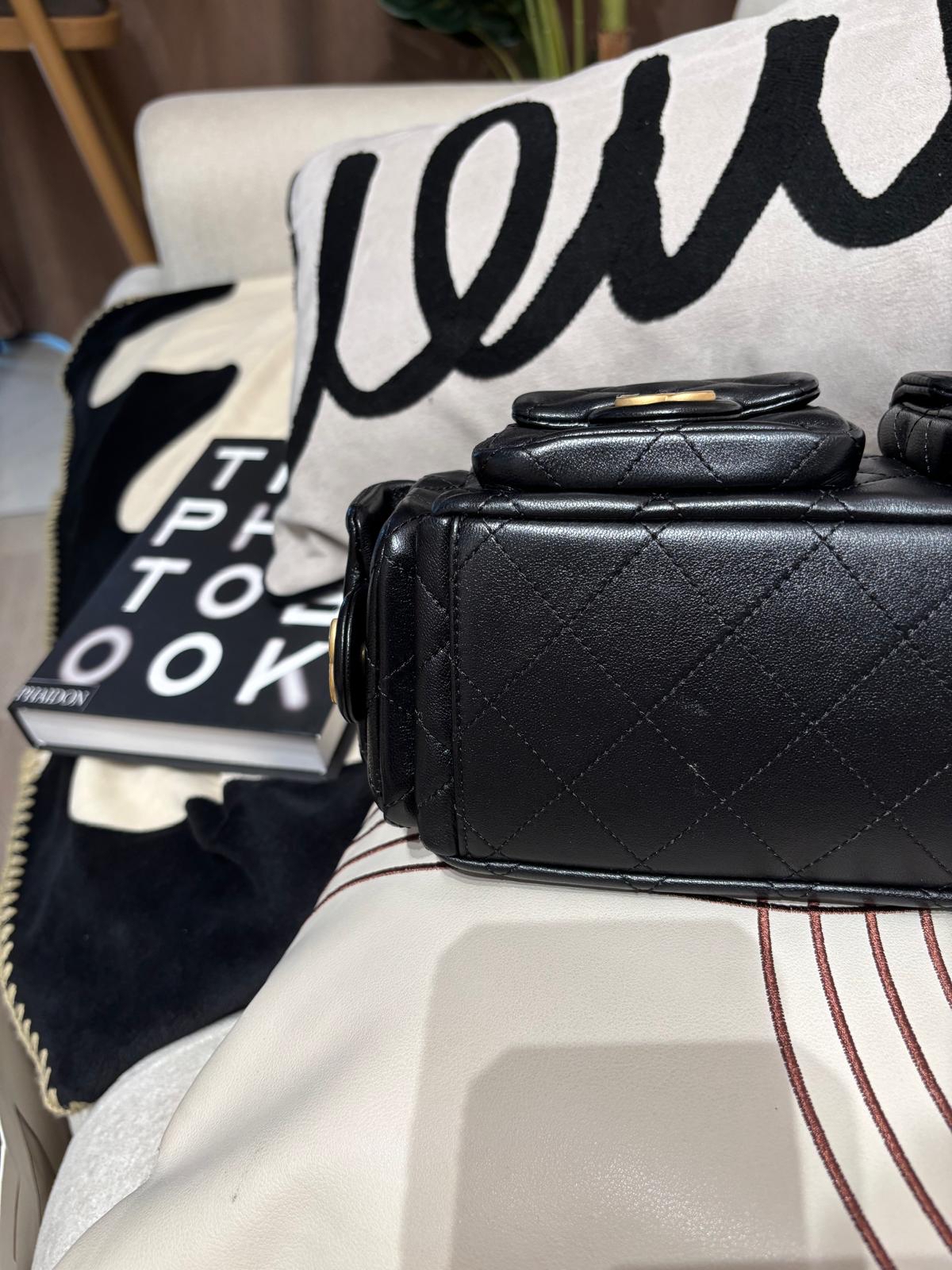 Chanel 25 Hobo Bag 黑金 100%Authentic,95%new ✅收據✅晶片✅塵袋✅盒